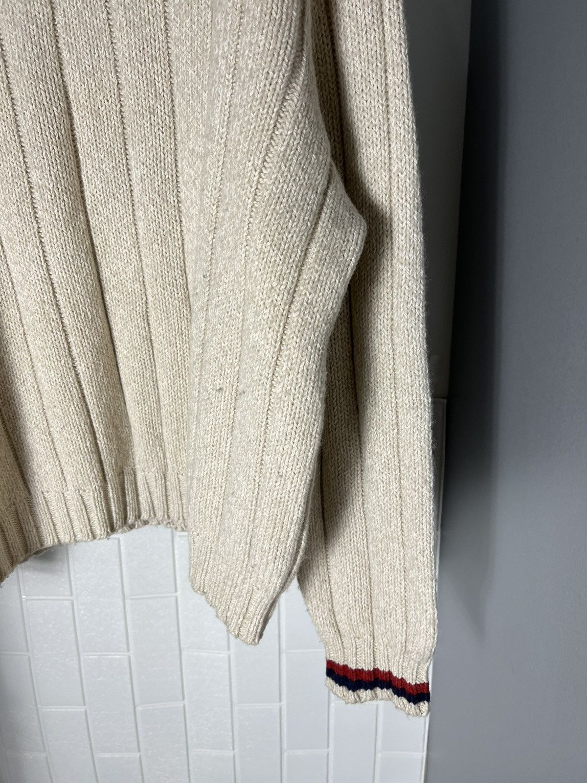 Polo Ralph Lauren × Vintage VERY RARE POLO RALPH LAUREN SWEATER KNIT DESIGNER RETRO 90s Size US XXL / EU 58 / 5 - 5 Thumbnail