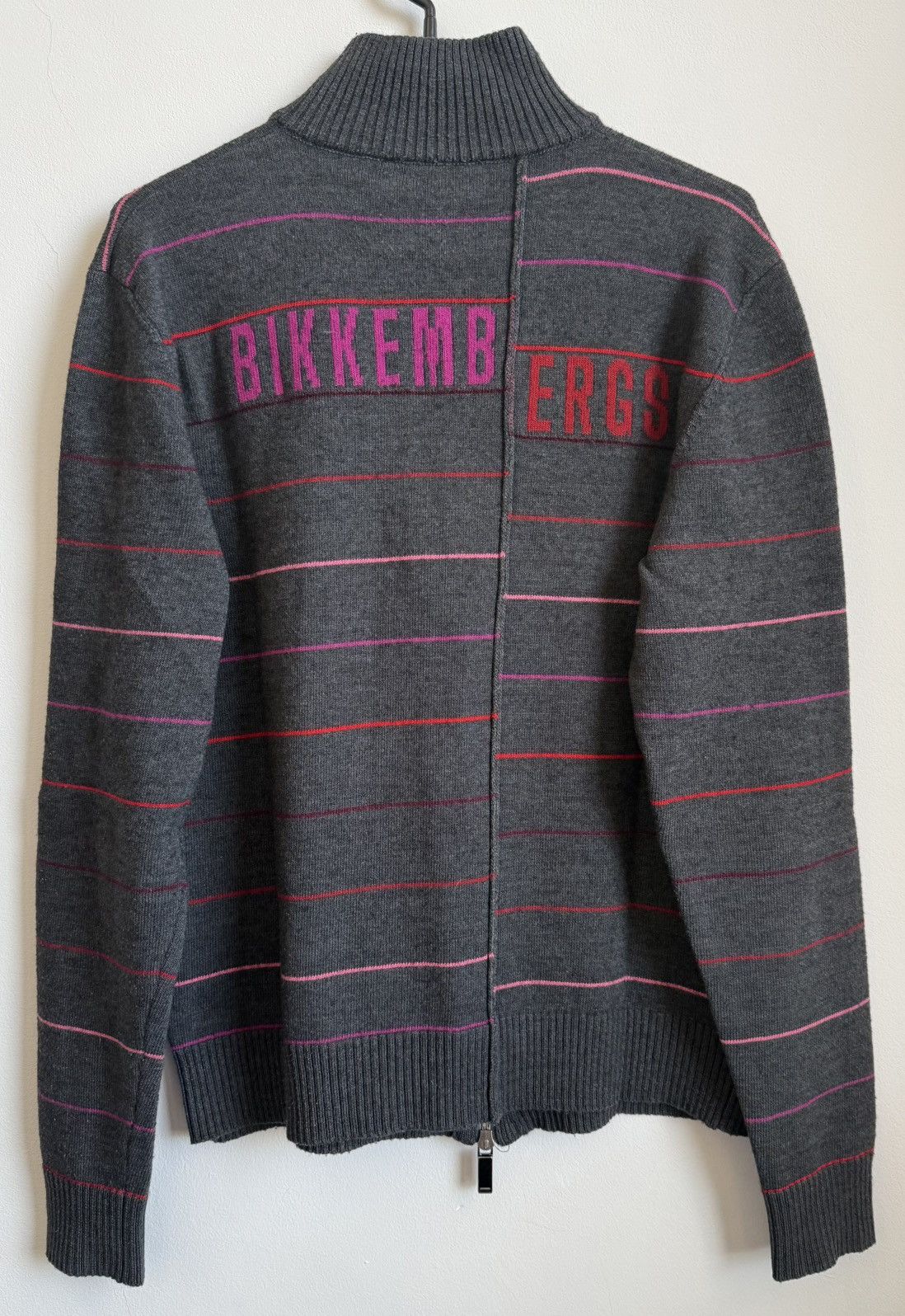 Dirk Bikkembergs Dirk Bikkembergs Vintage Zip Knit Sweater-Unisex– Logo Back Size US M / EU 48-50 / 2 - 5 Thumbnail