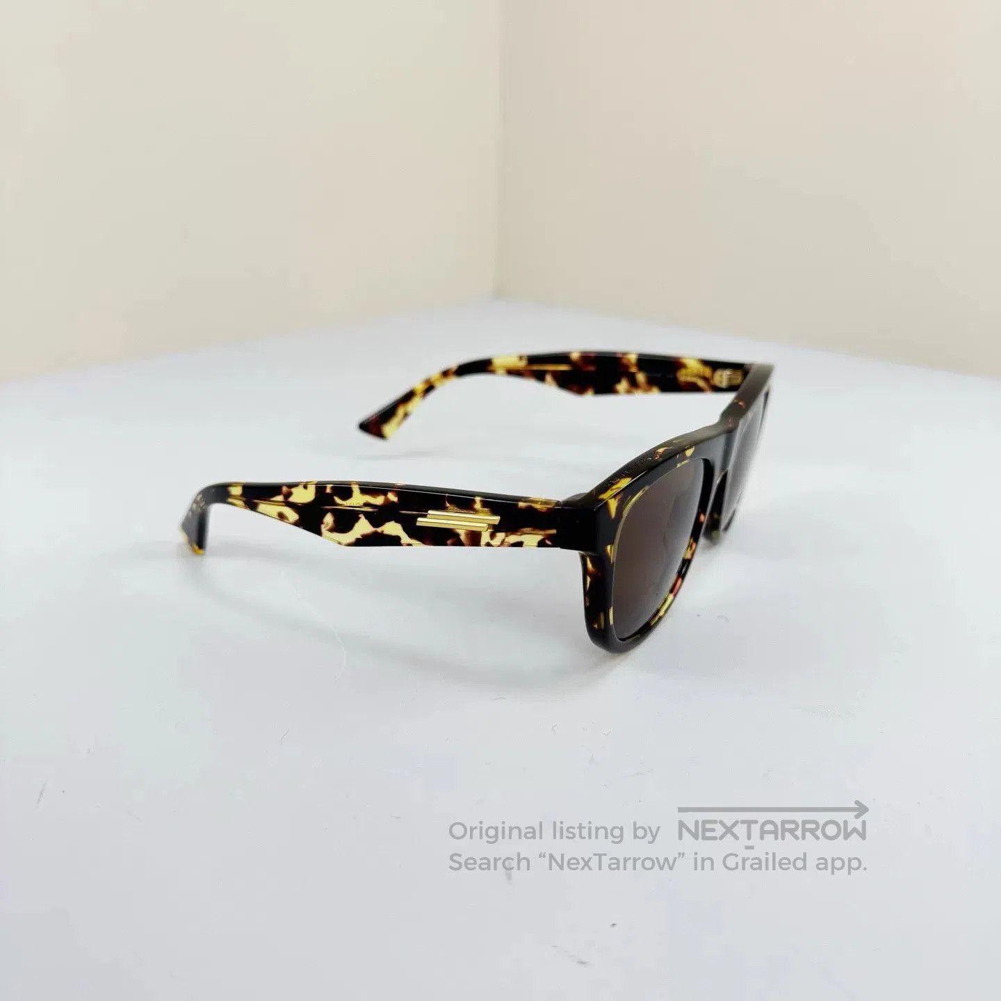 Bottega Veneta Bottega Veneta Tortoiseshell Sunglasses. Size ONE SIZE - 5 Thumbnail