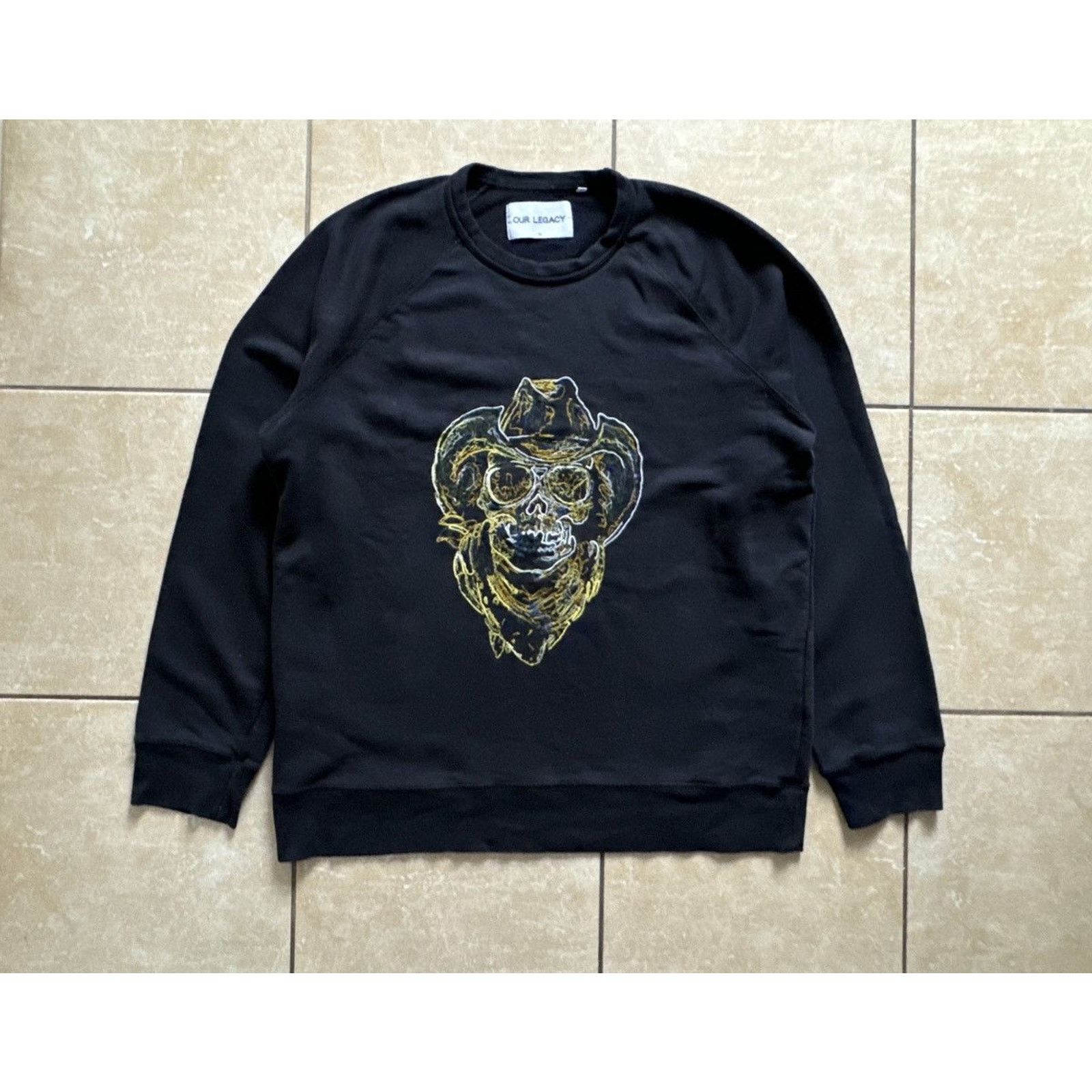 Our Legacy Our Legacy Neon Skull sweatshirt Size US M / EU 48-50 / 2 - 4 Thumbnail