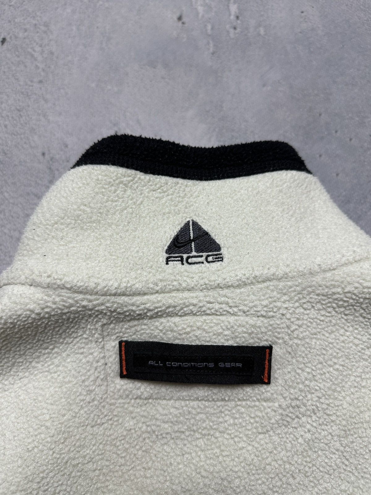 Nike ACG Vintage 90s Nike ACG Cream Polartec Gilet Fleece Jacket Vest Size US M / EU 48-50 / 2 - 6 Thumbnail