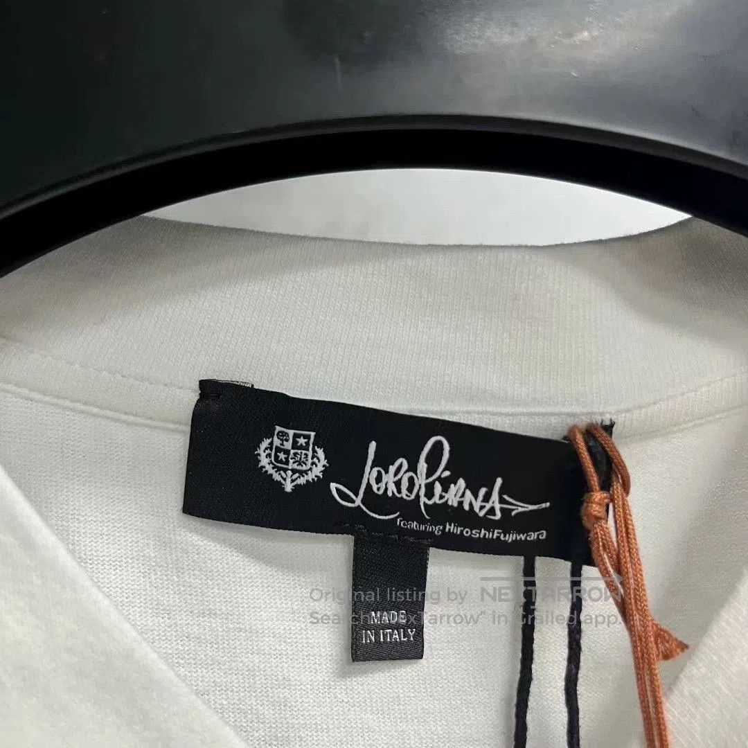 Loro Piana white graphic short sleeve t. Size US S / EU 44-46 / 1 - 5 Thumbnail