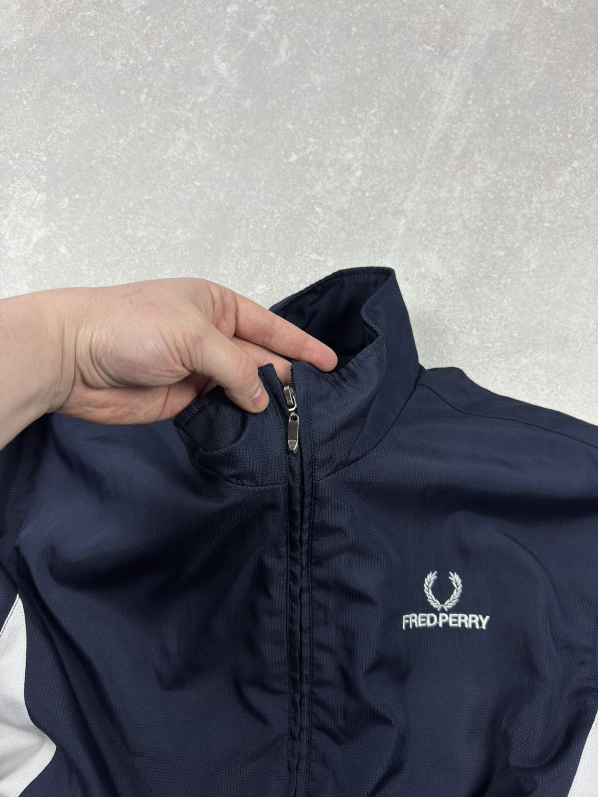 Fred Perry Vintage Fred Perry Regular Size Tracksuits Nylon Jacket Size US L / EU 52-54 / 3 - 6 Thumbnail