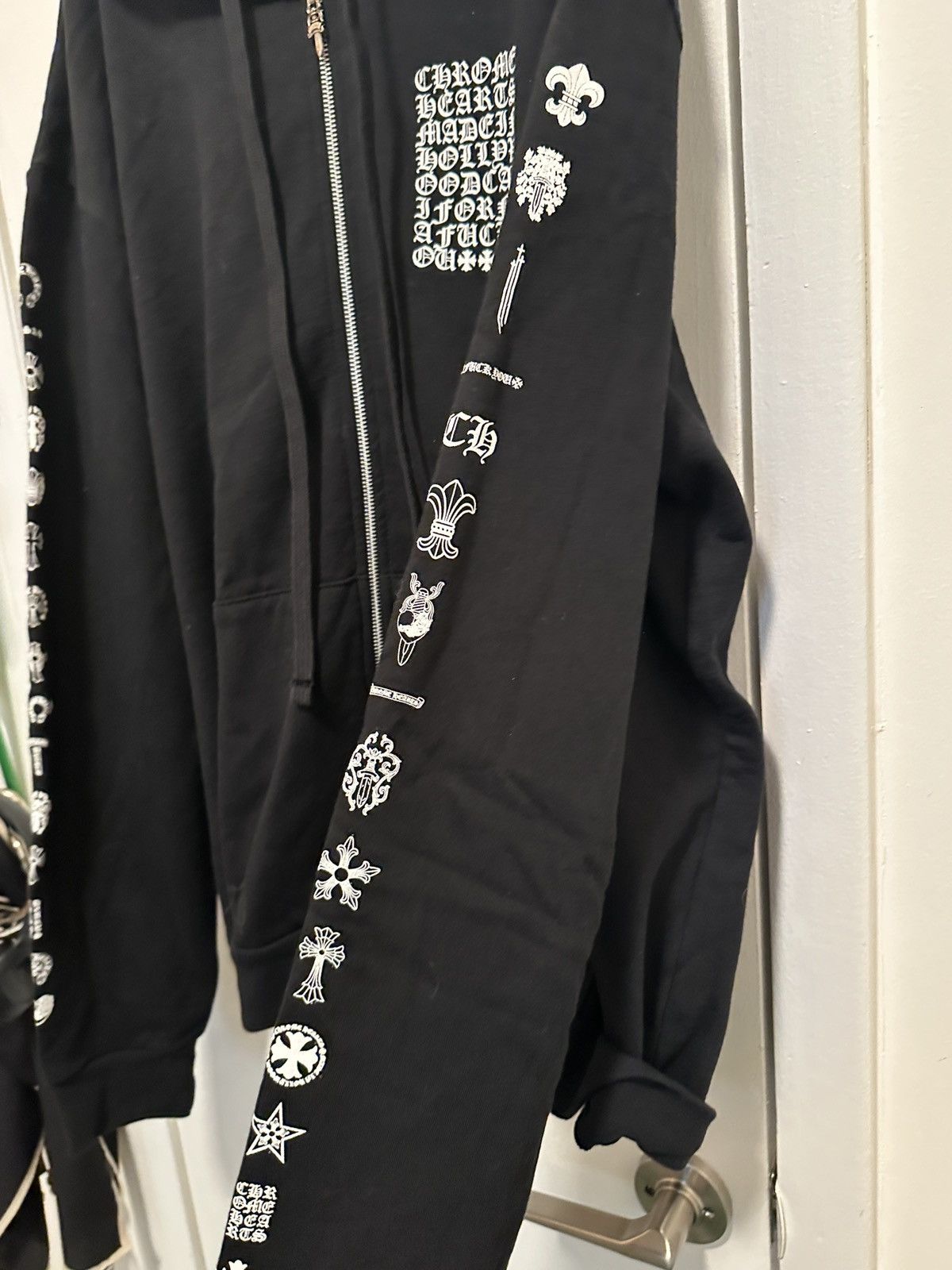 Chrome Hearts Chrome Hearts B&W ZipUp Size US XL / EU 56 / 4 - 4 Thumbnail
