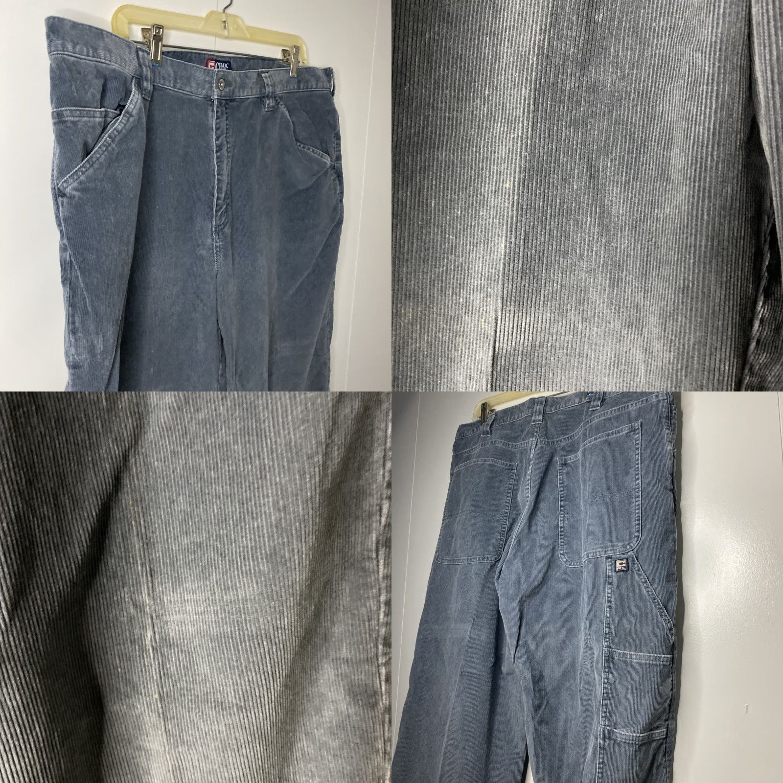 Polo Ralph Lauren VTG Polo Ralph Lauren Corduroy Pants Mens 38x30 Blue 90s Carpenter Pockets Polo Ralph Lauren Andrew Jeans Pants Shirt? Size US M / EU 48-50 / 2 - 8 Thumbnail