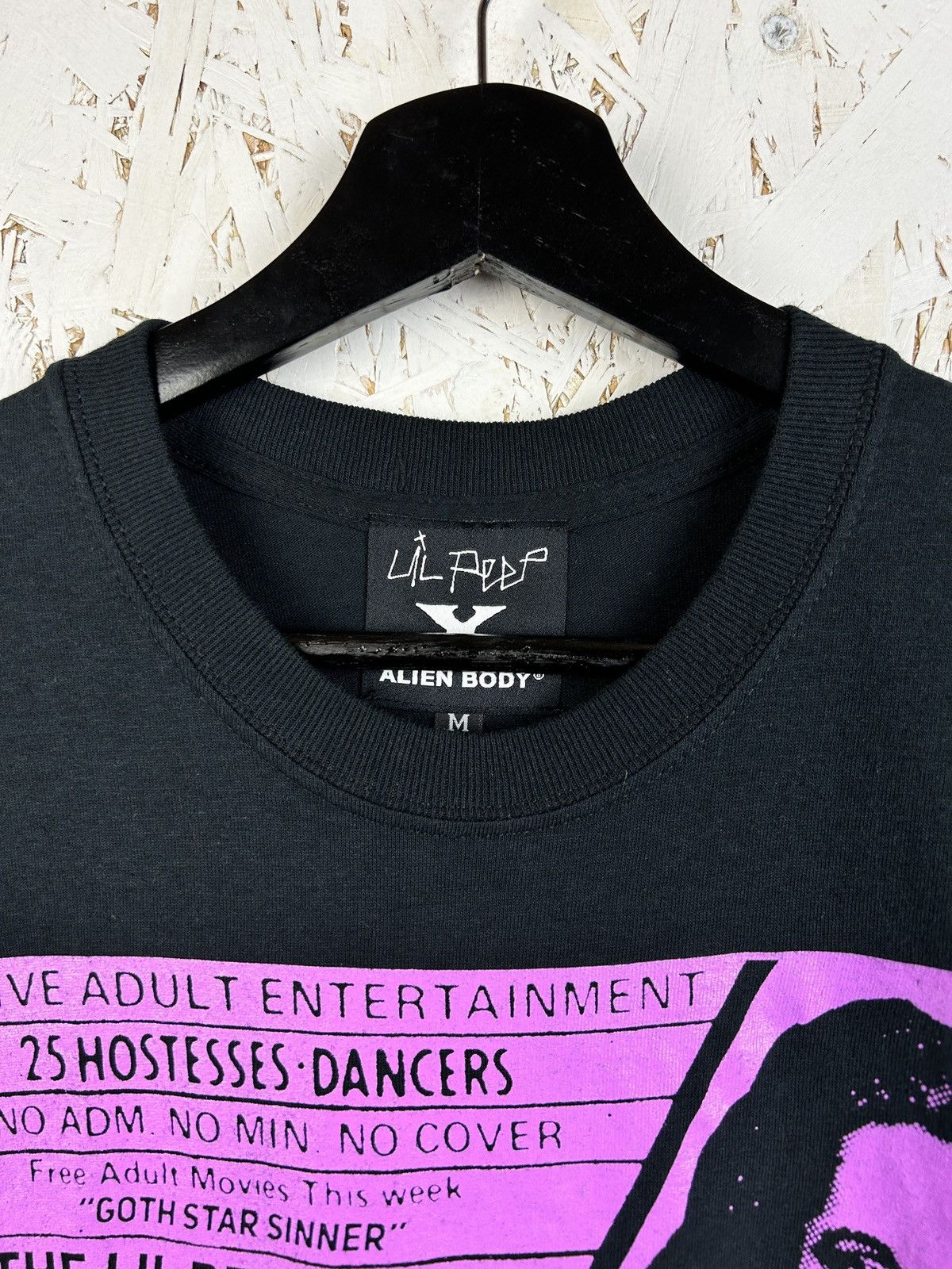 Band Tees Lil Peep x Alien Body Peep Show California Girls Hellboy Tee Size US M / EU 48-50 / 2 - 4 Thumbnail
