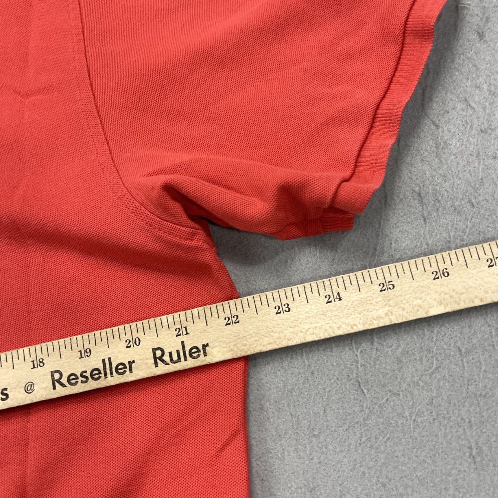 Psycho Bunny Psycho Bunny Polo Shirt Mens XL Red Solid 100% Pima Cotton Logo Polo Shirt Casual Mens XL Red Size US XL / EU 56 / 4 - 7 Thumbnail