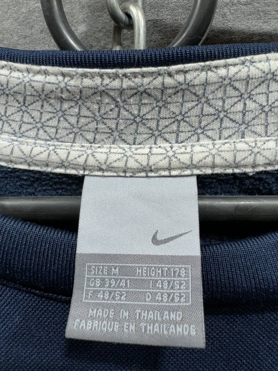 Vintage NIKE ATHLETIC 72 Vintage 2000s Navy Sweatshirt Size US M / EU 48-50 / 2 - 4 Thumbnail