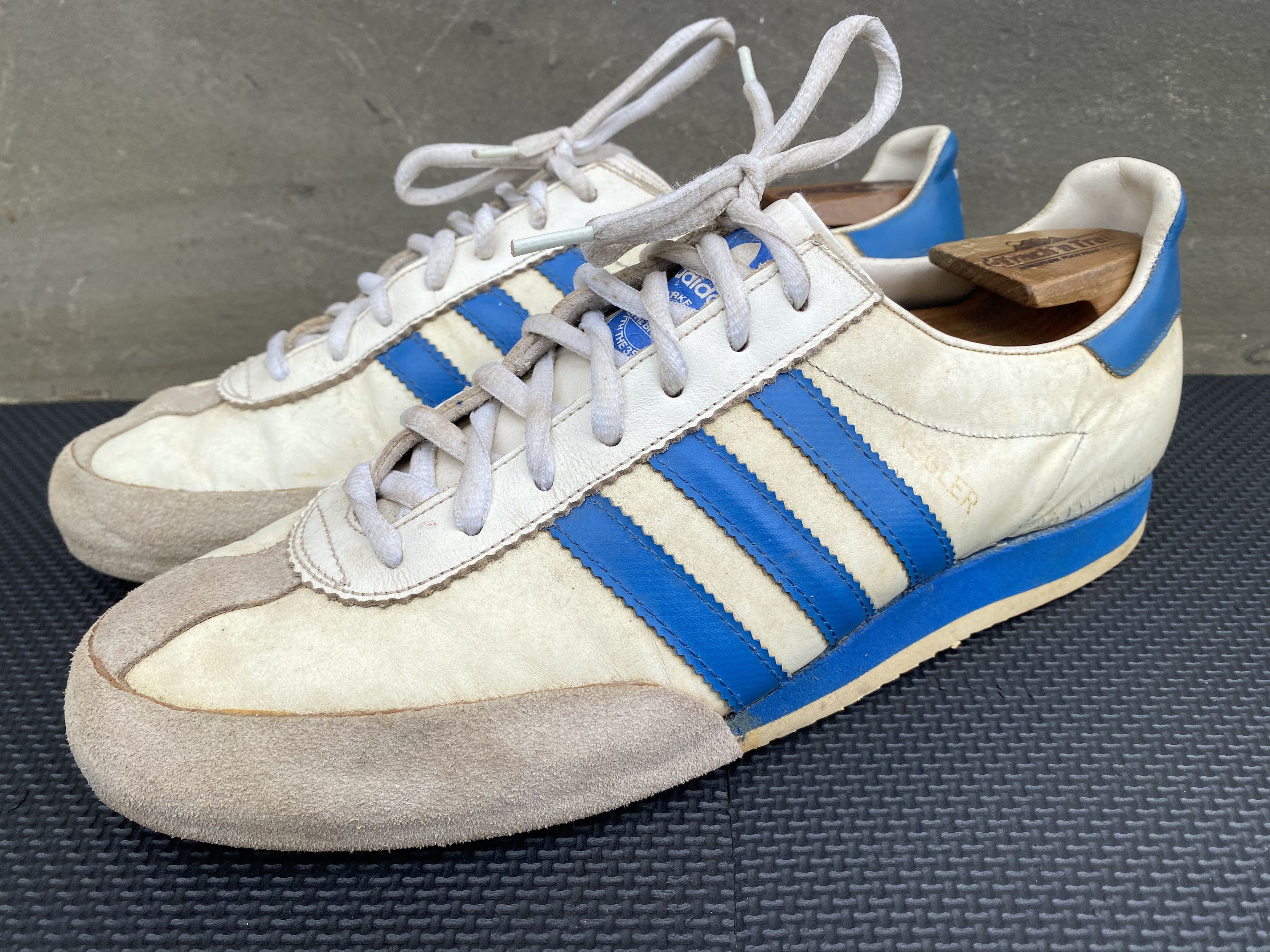 Adidas × Vintage Adidas Kegler Super Sneaker L.A. Trainers Yugoslavia Size US 11 / EU 44 - 3 Thumbnail