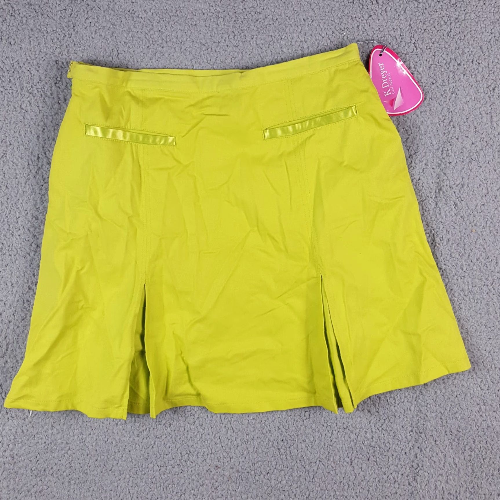 Vintage VINTAGE Green Athletic Golf Skirt Women's Size 4 High Waist A-Line Summer Casual Y2K Size 27" / US 4 / IT 40 - 4 Thumbnail