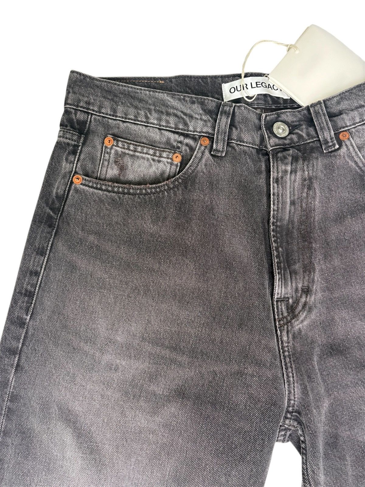 Our Legacy Our Legacy Third Cut Denim Highway Coffee Ripped Jeans Size US 30 / EU 46 - 5 Thumbnail