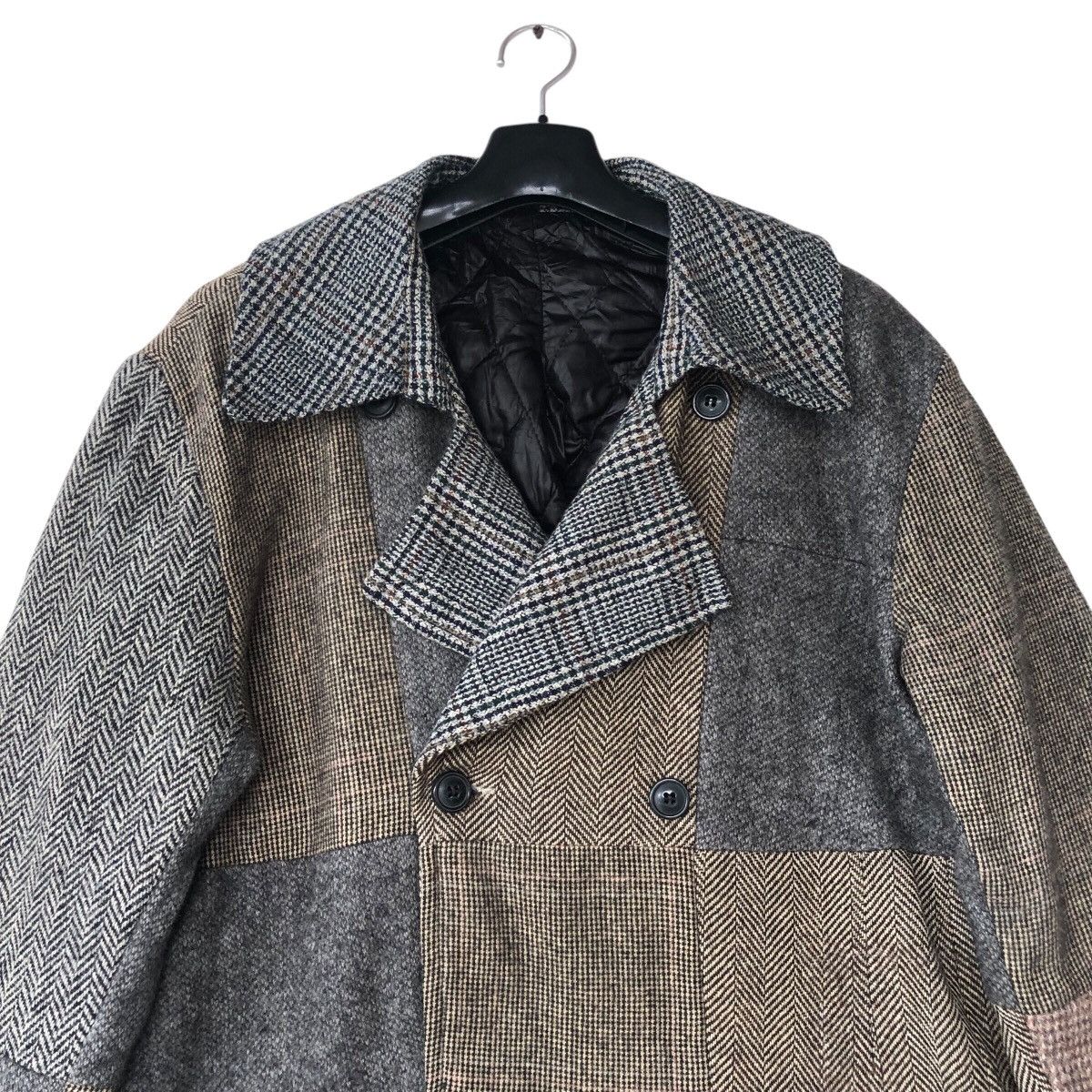 Harris Tweed Harris Tweed Patch Work Jacket Size US L / EU 52-54 / 3 - 3 Thumbnail