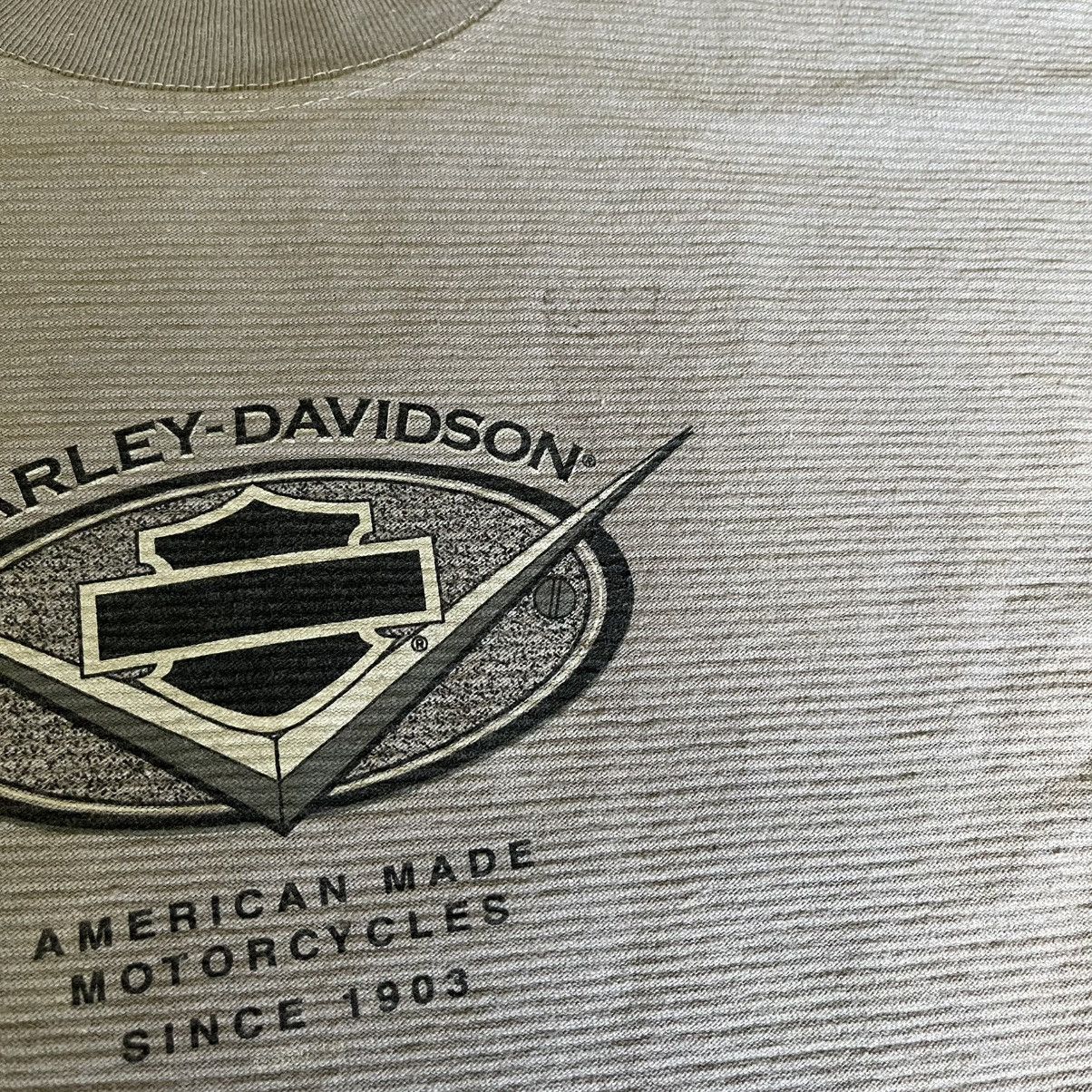 Harley Davidson × Vintage Vintage 1990s Harley Davidson Carolina Coast Motorcycles Tee Size US L / EU 52-54 / 3 - 11 Thumbnail