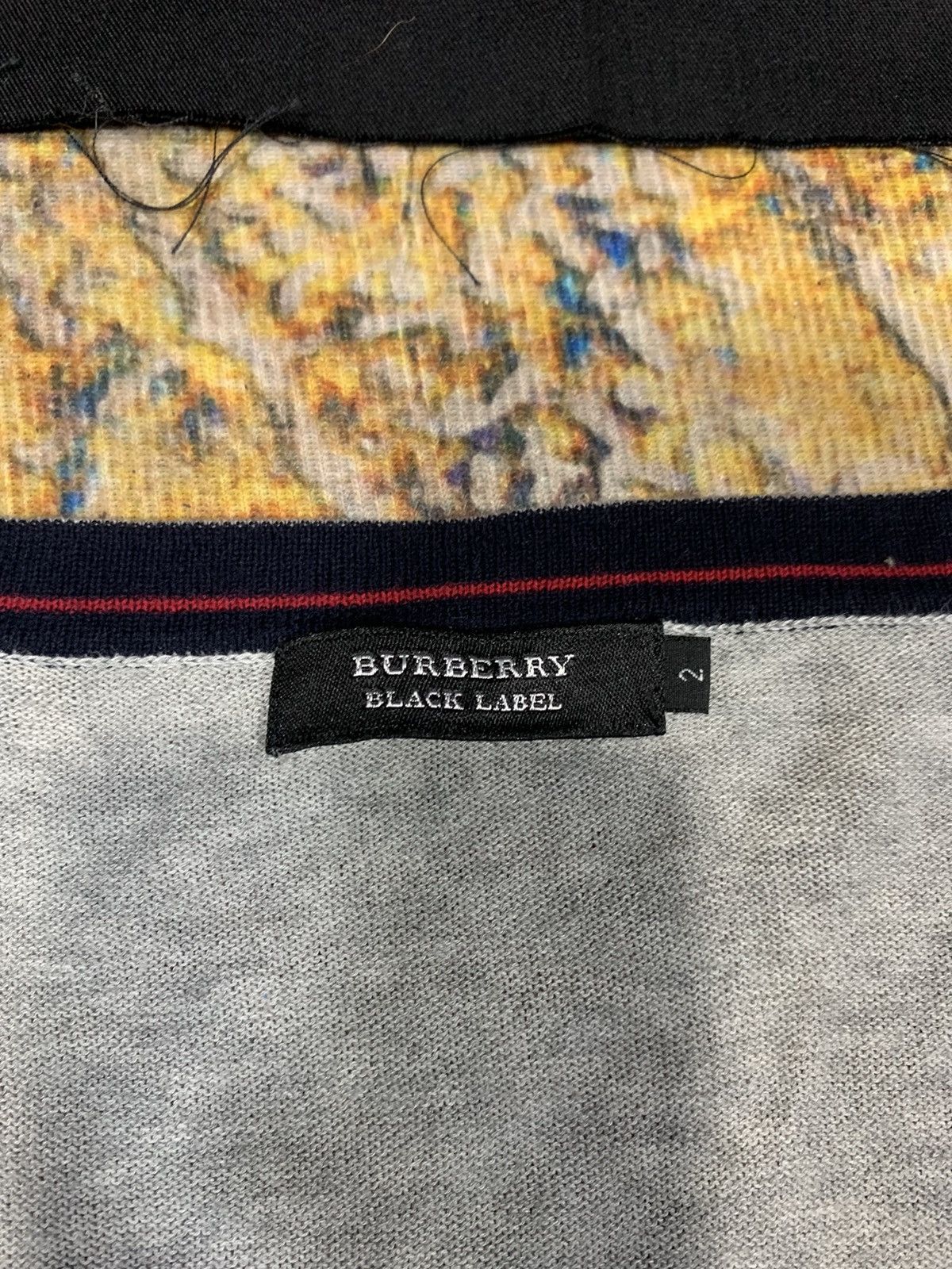 Burberry BURBERRY Cardigan Sweater Grey Size US M / EU 48-50 / 2 - 3 Thumbnail