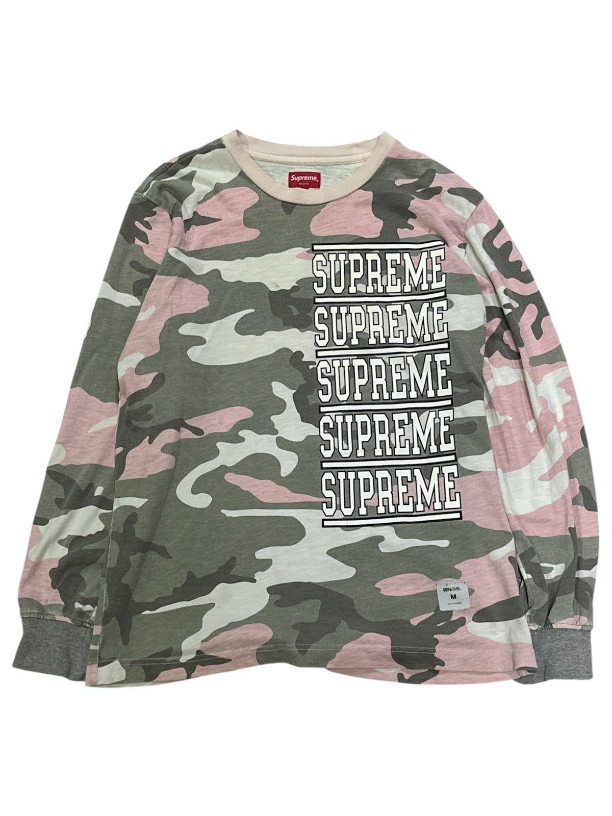 Supreme Supreme Camo Long Sleeve | Grailed