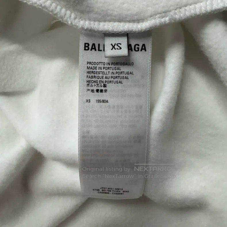 Balenciaga Balenciaga Rainbow Flag White Hoodie Size US XS / EU 42 / 0 - 5 Thumbnail
