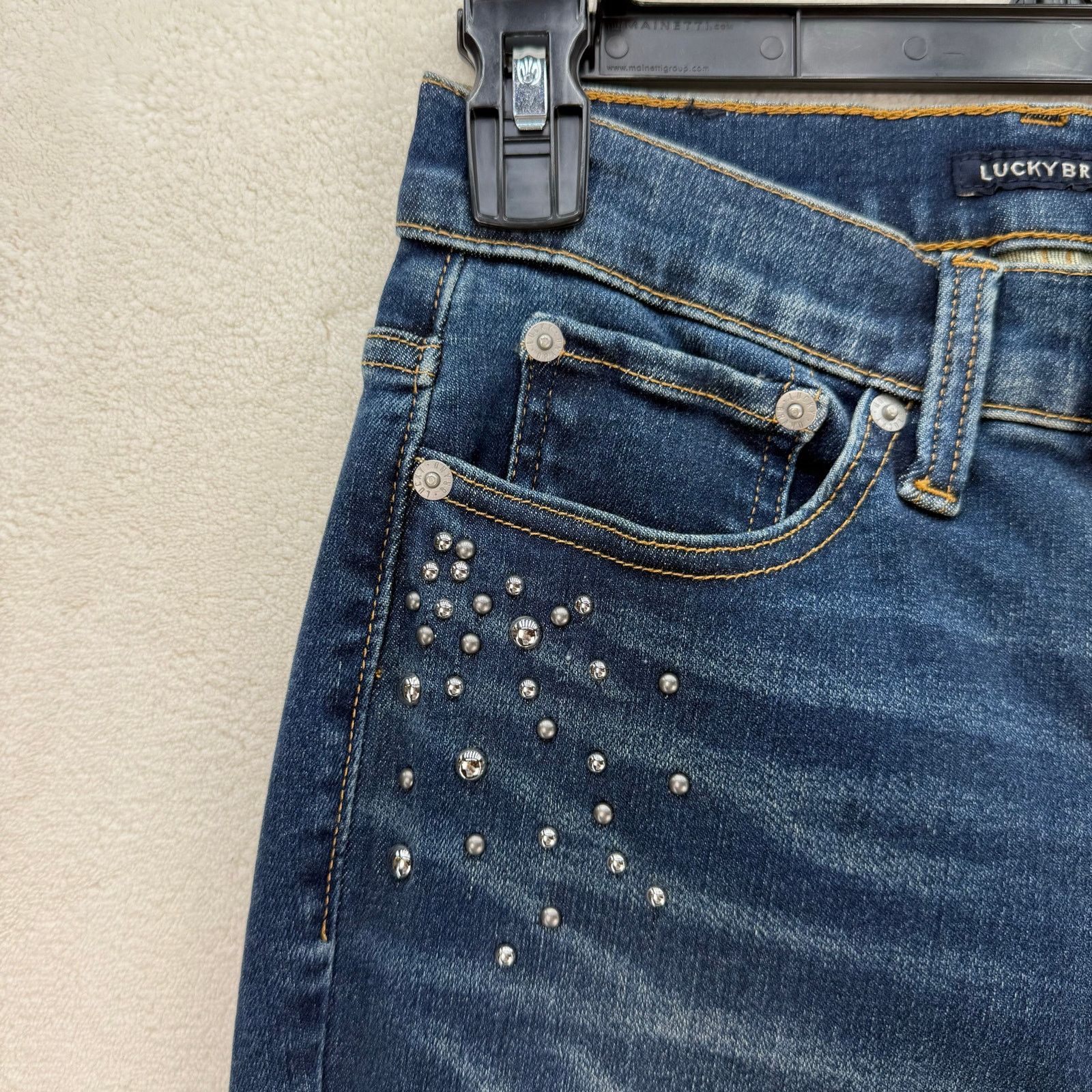 Lucky Brand LUCKY BRAND WOMEN'S 6/28R HIGH RISE SKINNY JEANS Size 28" / US 6 / IT 42 - 3 Thumbnail