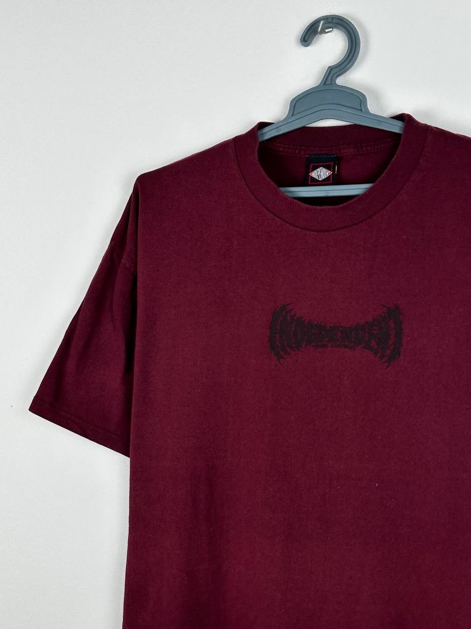 Independent Truck Co. Independent Truck Co Burgundy T Shirt SK8 Rap Size US L / EU 52-54 / 3 - 4 Thumbnail