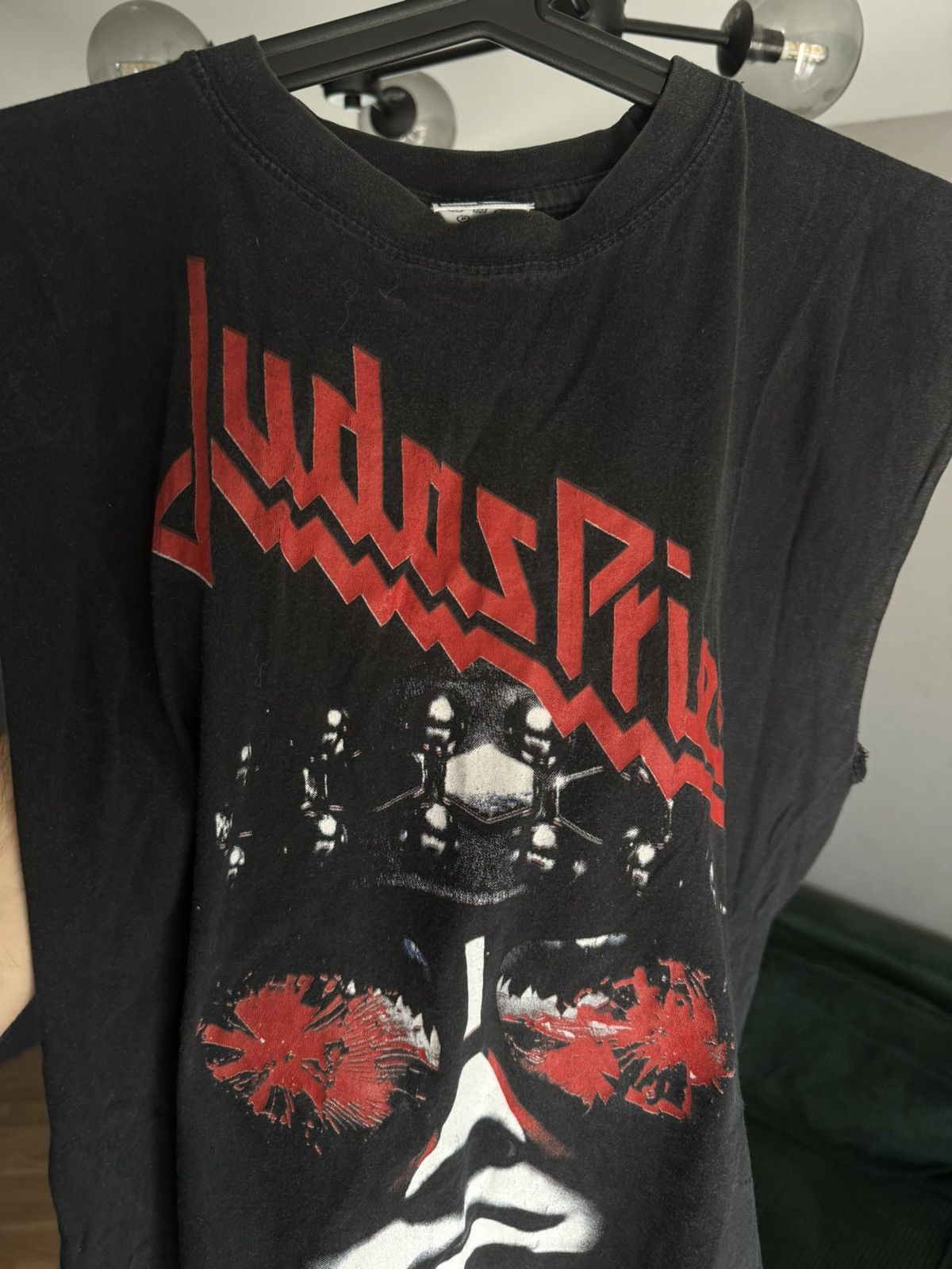 Band Tees × Vintage Judas Priest tank top customized from 00s Size US L / EU 52-54 / 3 - 4 Thumbnail