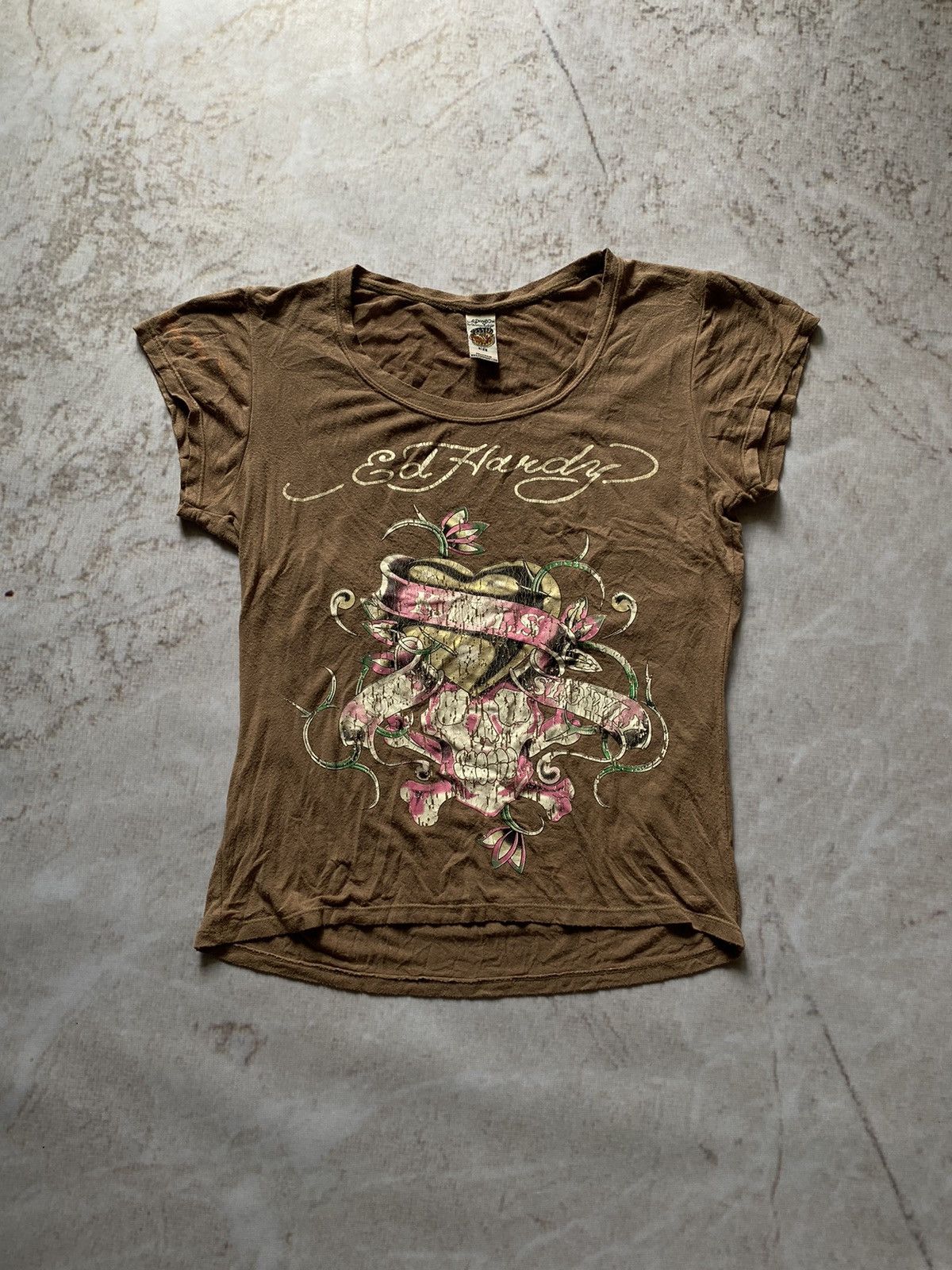 Ed Hardy × Japanese Brand Ed Hardy by Christian Audigier Vintage Tee Size M / US 6-8 / IT 42-44 - 1 Thumbnail