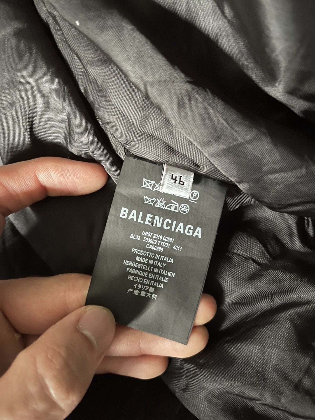 Balenciaga Balenciaga political campaign bomber jacket blue Size US M / EU 48-50 / 2 - 20 Thumbnail
