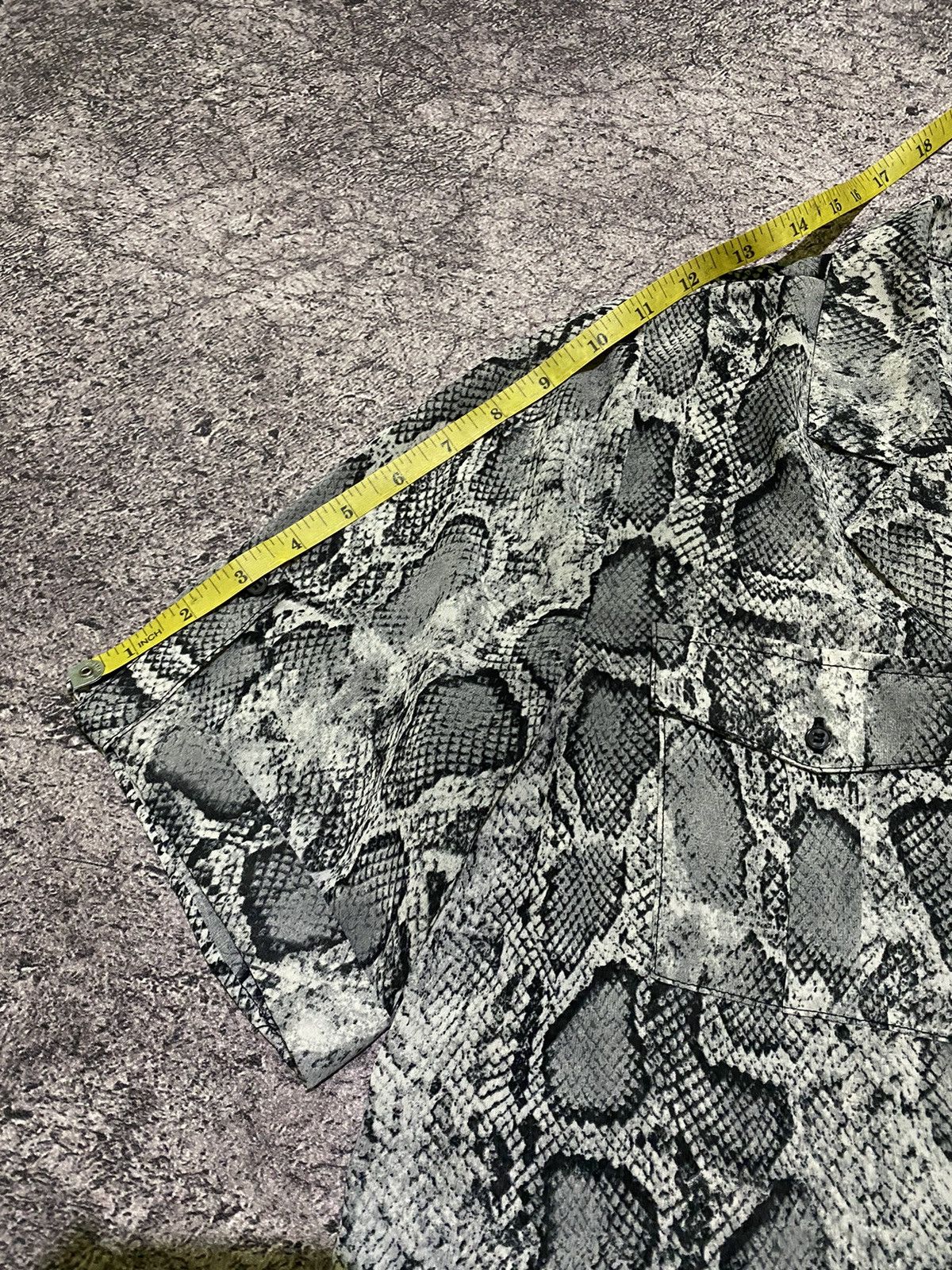 Hysteric Glamour × If Six Was Nine × Japanese Brand Y2k Temt snakeskin ifsixwasnine shirt Size M / US 6-8 / IT 42-44 - 11 Thumbnail
