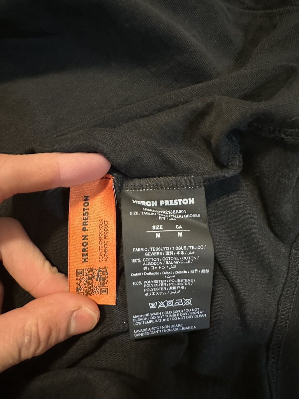 Heron Preston Heron Preston Tee Shirt Size Medium Size US M / EU 48-50 / 2 - 6 Thumbnail