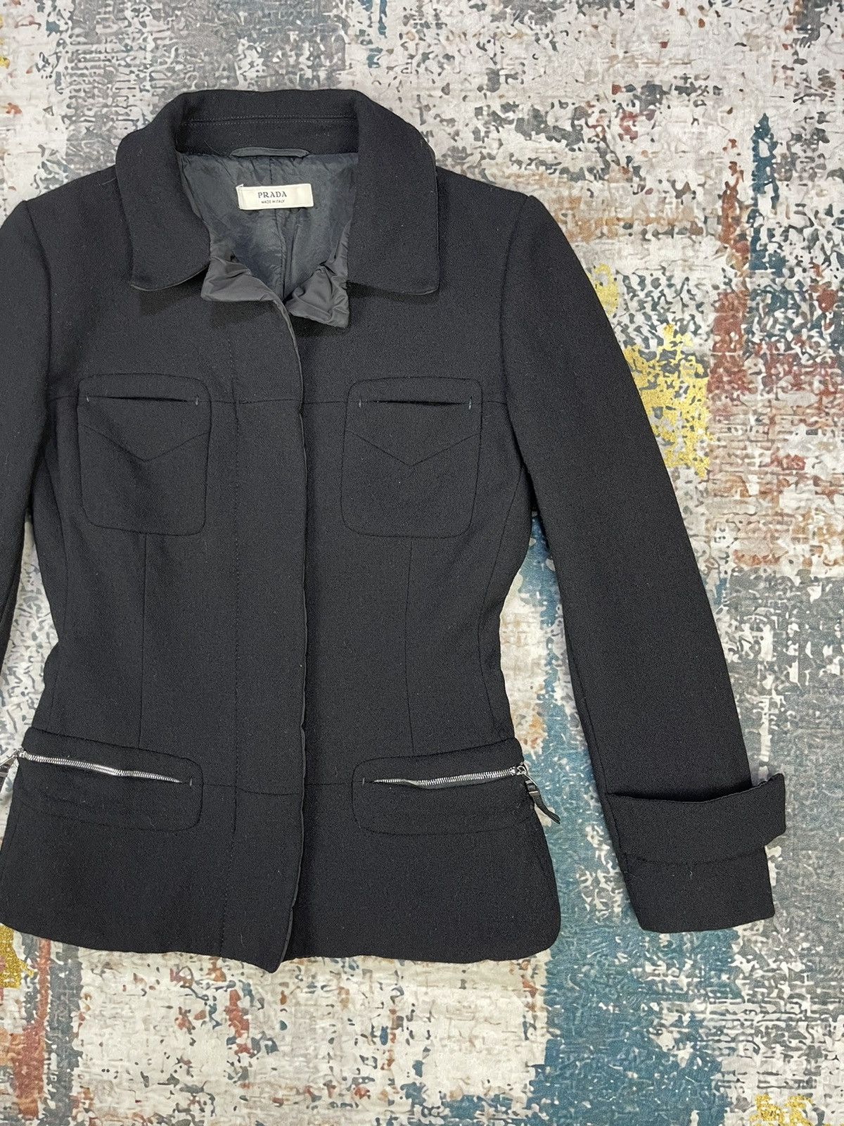 Prada Vintage Prada Lightweights Down Suit Jackets Size S / US 4 / IT 40 - 4 Thumbnail