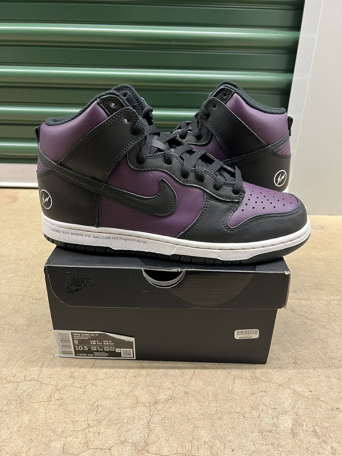 Fragment Design × Nike Dunk 27cm Nike Fragment Design x Dunk High Beijing for Sale