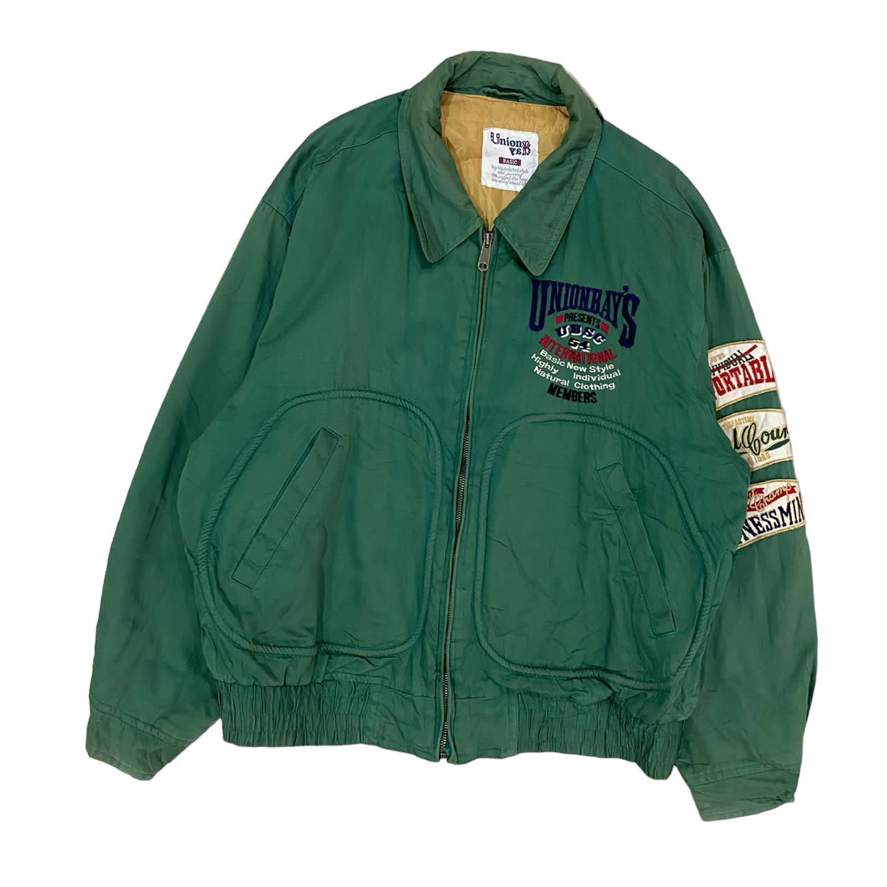 UNIONBAY Vintage Union Bay Patches Bomber Jacket Size US L / EU 52-54 / 3 - 4 Thumbnail
