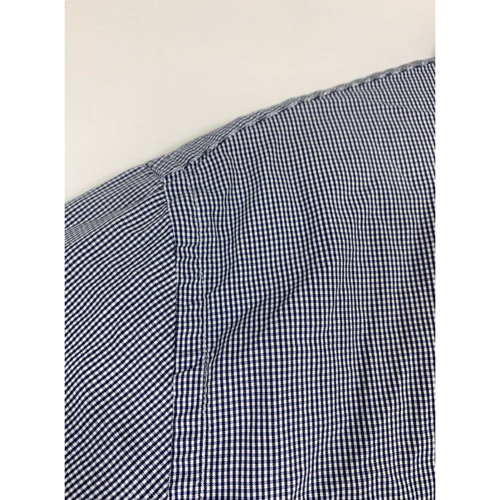 J.Crew J.CREW Shirt Mens XL Long Sleeve Button-Down Checkered Blue 100% Cotton Pocket Size US XL / EU 56 / 4 - 6 Thumbnail