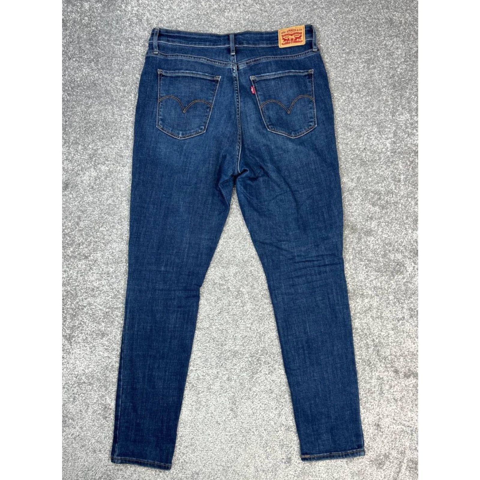 Levi's Levi's 721 Skinny Jeans Womens High Rise Blue Denim Cotton Stretch 32x29 Size 24" / US 00 / IT 34 - 2 Thumbnail