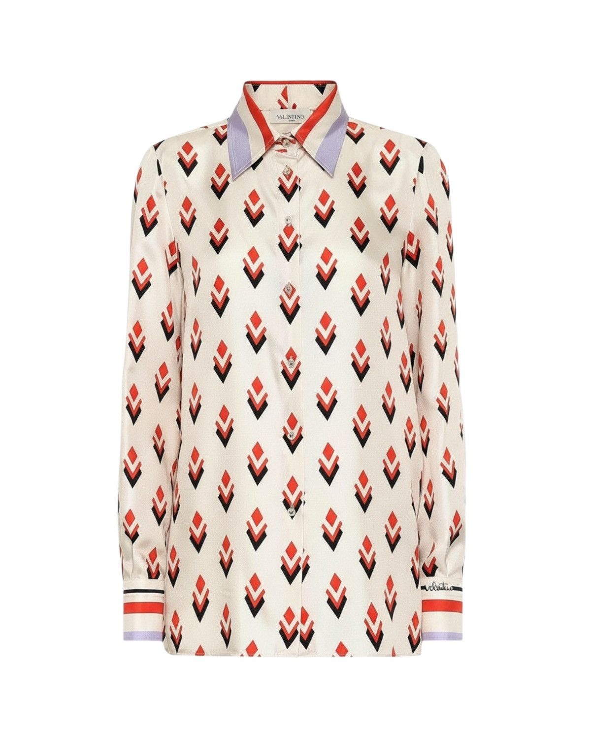 Valentino Valentino Ceramic Print Blouse Size XS / US 0-2 / IT 36-38 - 1 Thumbnail