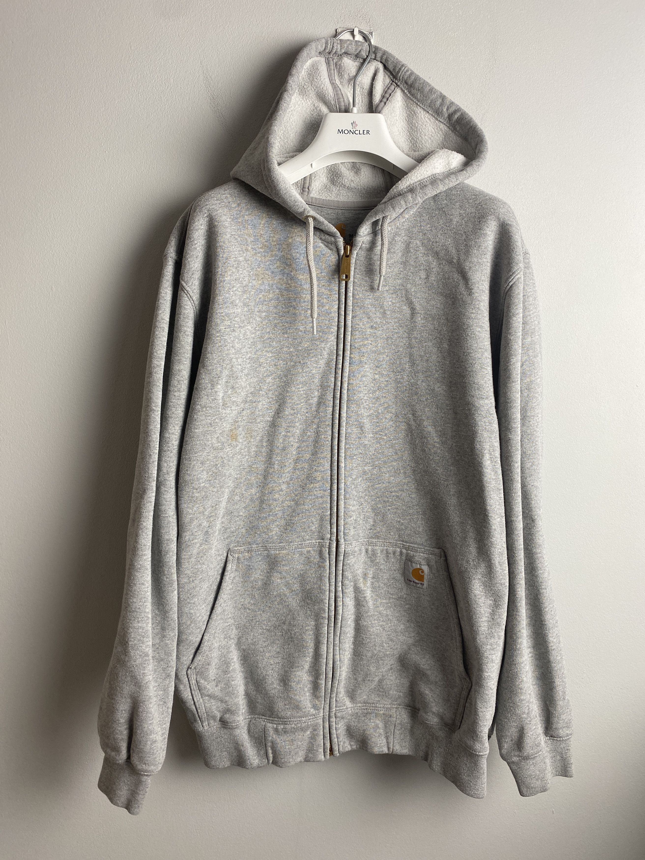 Carhartt Carhartt small logo zip-up hoodie heavy thick Size US M / EU 48-50 / 2 - 1 Thumbnail