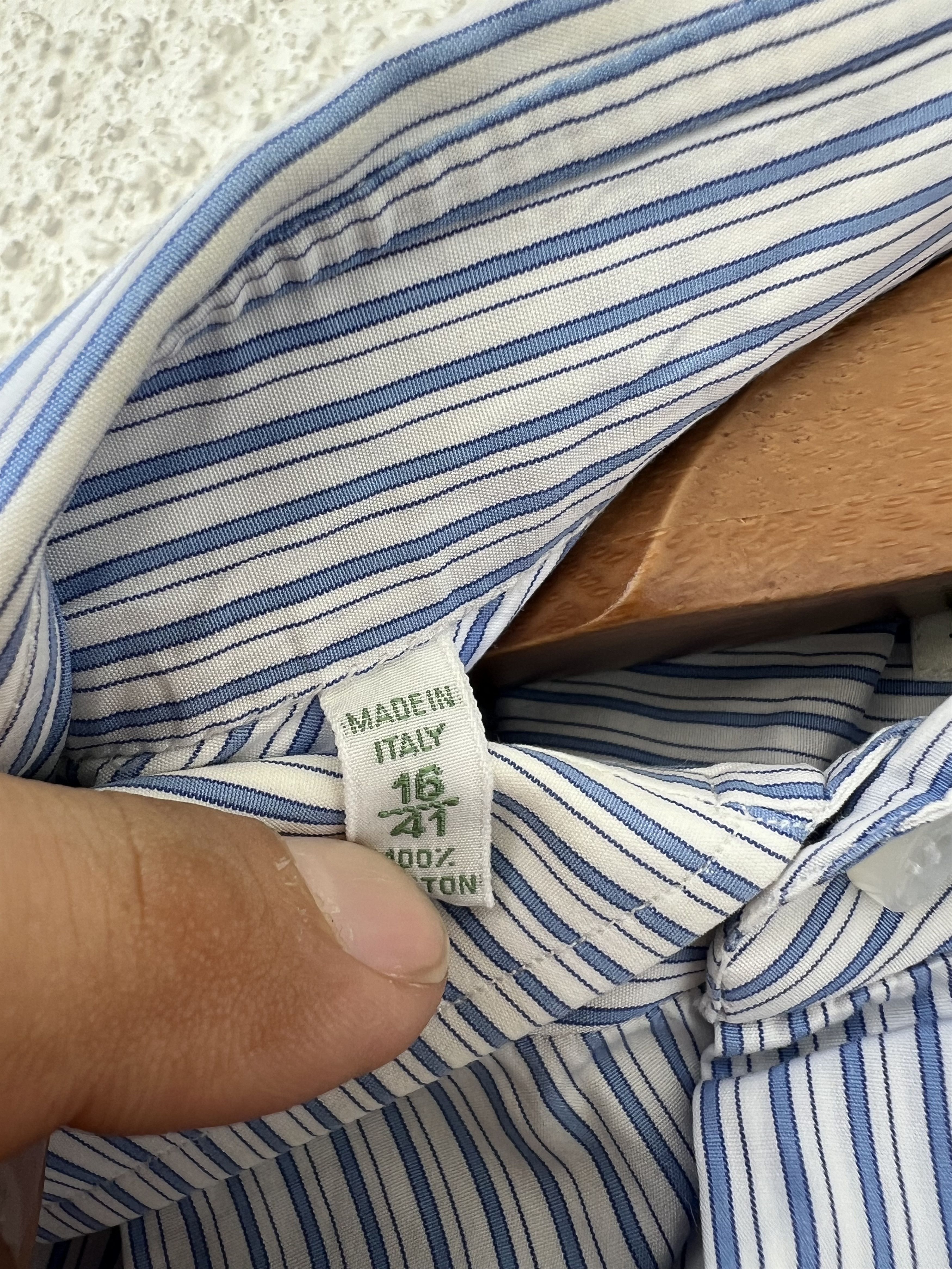 Luigi Borrelli Borrelli Shirt 16 Size US L / EU 52-54 / 3 - 4 Thumbnail