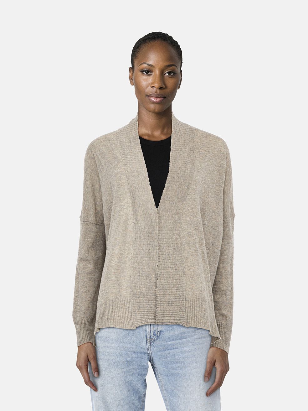 Zadig & Voltaire Grey Cashmere Knit Cardigan Size S / US 4 / IT 40 - 1 Thumbnail