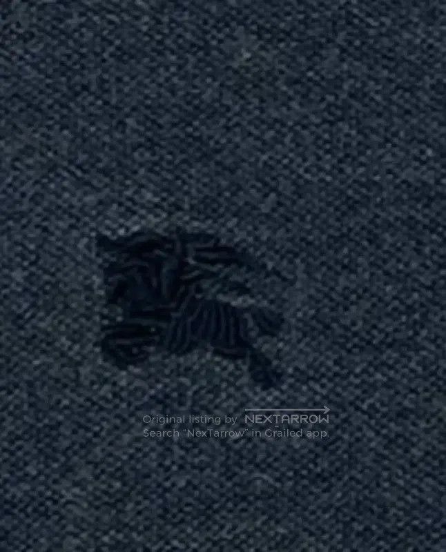 Burberry Burberry Men's Polo Shirt in Dark Gray. Size US S / EU 44-46 / 1 - 2 Thumbnail