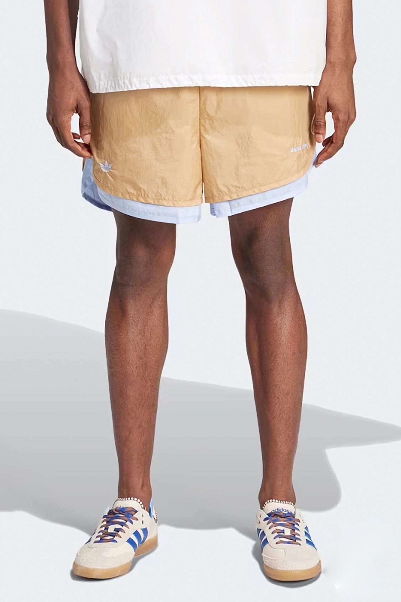 Adidas × Wales Bonner o1mle0725 Shorts In Beige Size US 36 / EU 52 - 3 Thumbnail