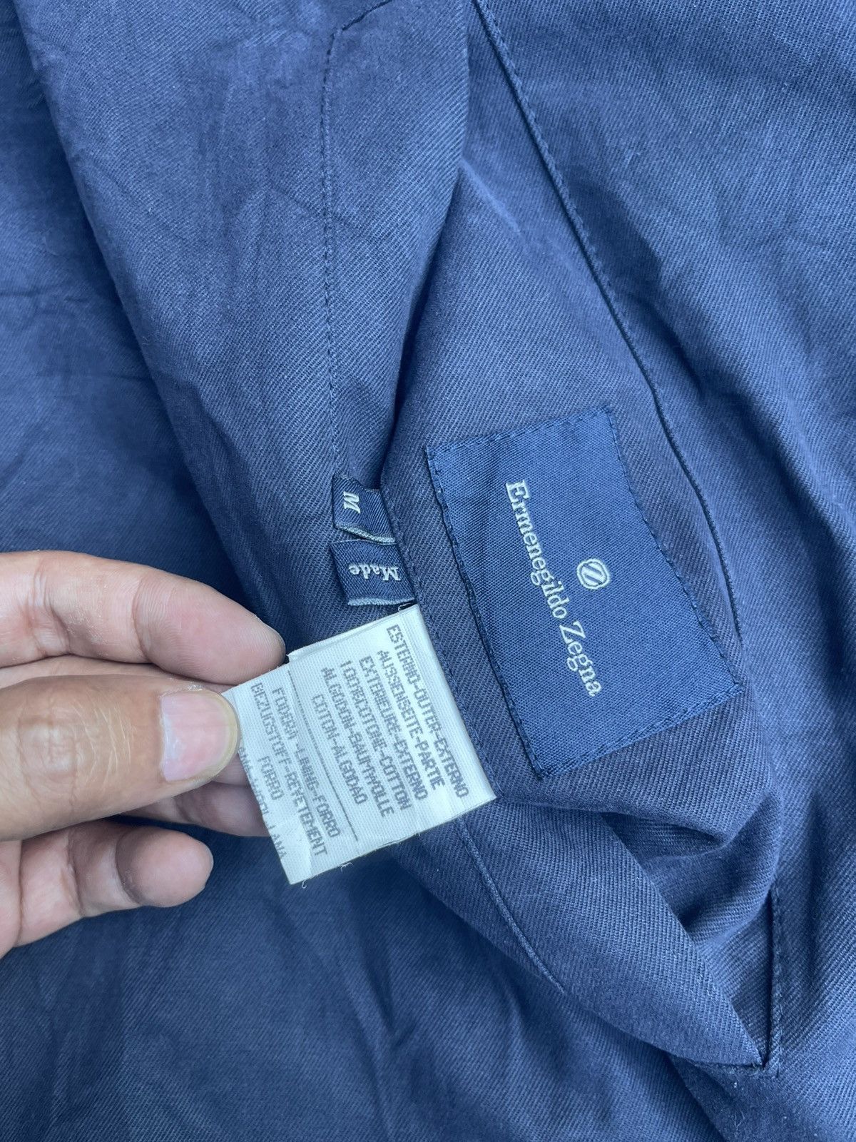 Ermenegildo Zegna Ermenegildo Zegna Reversible Jacket - Made in Italy Size US M / EU 48-50 / 2 - 4 Thumbnail