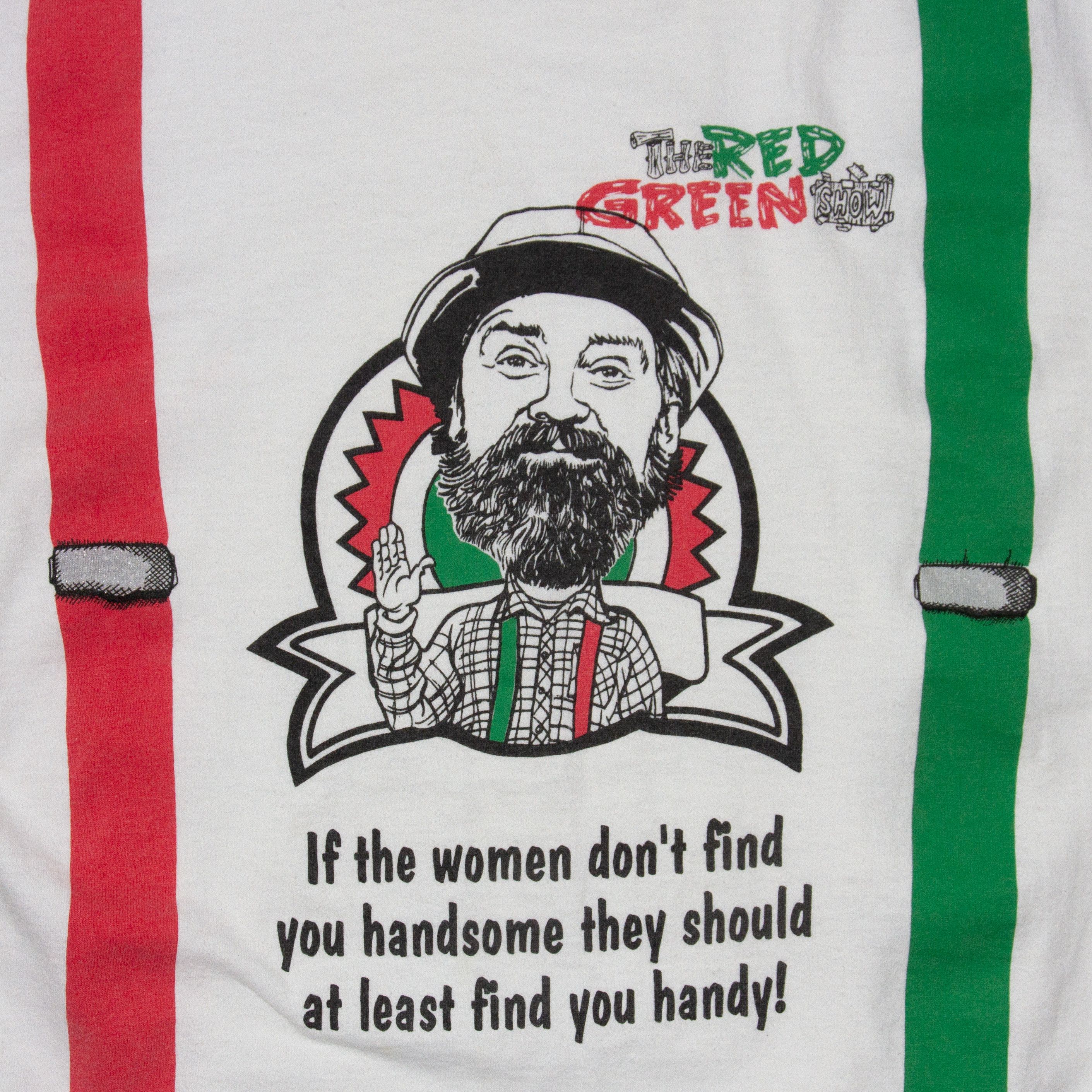 Vintage Vintage Red Green Show Tee Size US L / EU 52-54 / 3 - 3 Thumbnail