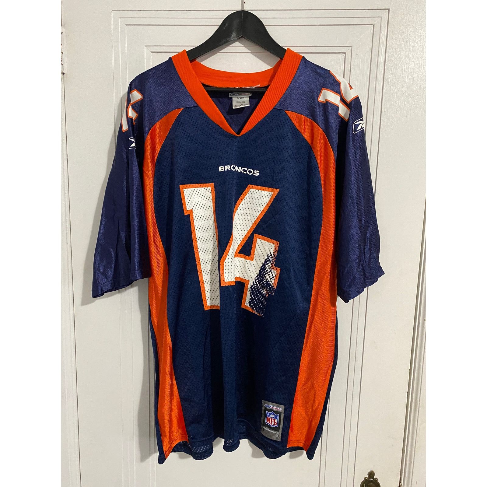 Reebok Brian Griese Denver Broncos Reebok NFL Football Jersey Sz L Size US L / EU 52-54 / 3 - 2 Thumbnail