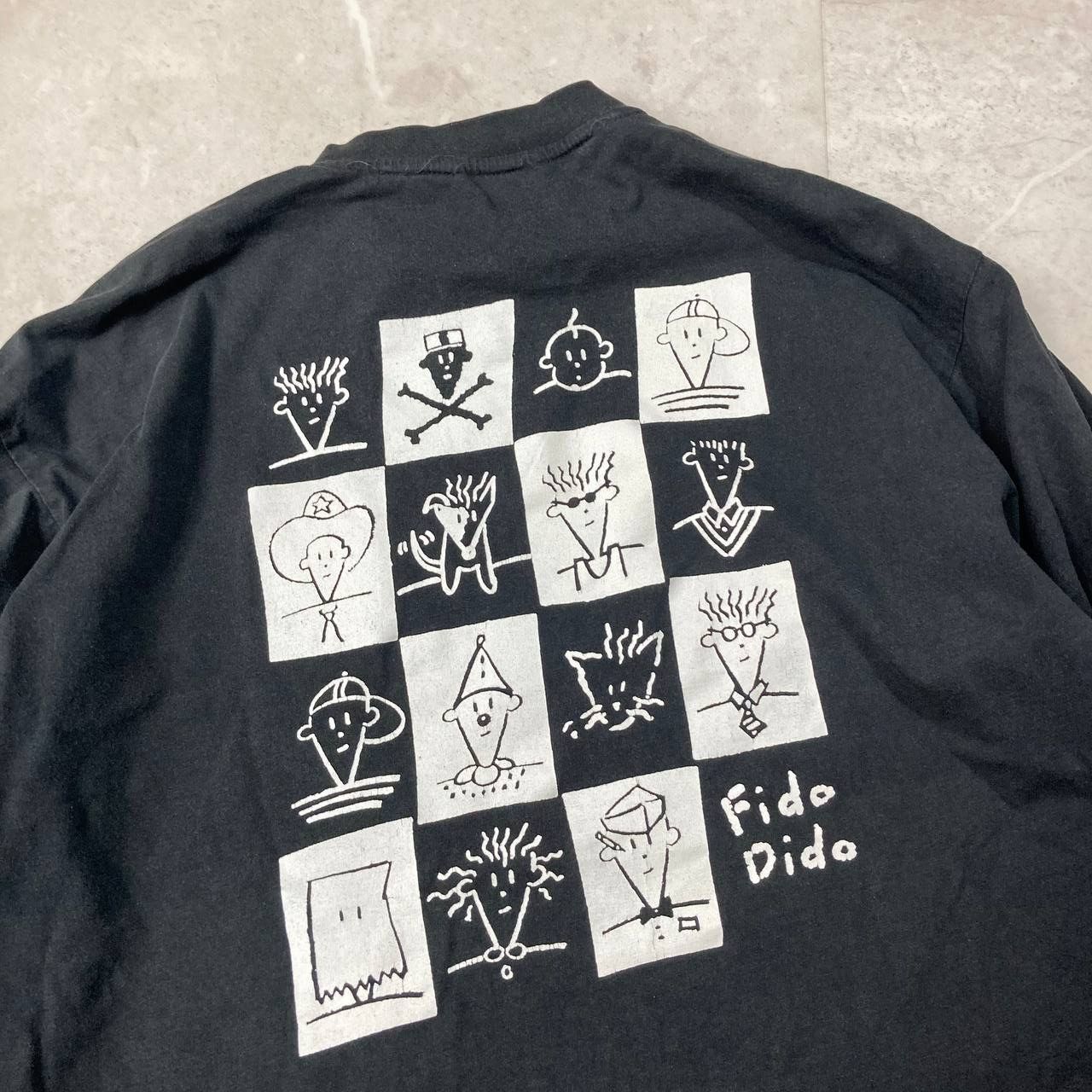Arts & Science Vintage Fido Dido Pepsi 7Up Cartoon Comics Long Sleeve Size US M / EU 48-50 / 2 - 10 Thumbnail