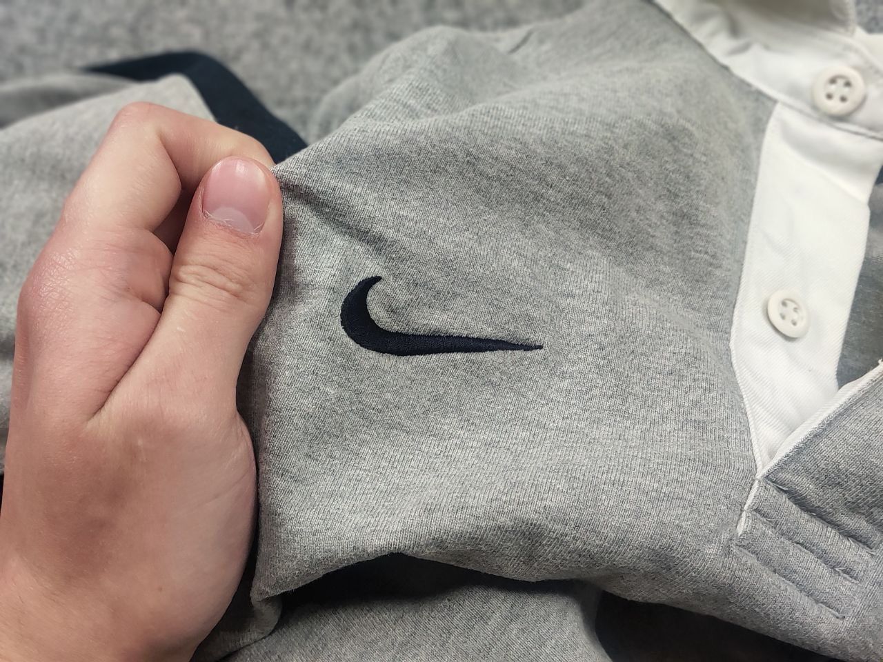 Nike Vintage Nike England Rugby Gray Long sleeve jersey Size US XL / EU 56 / 4 - 16 Thumbnail