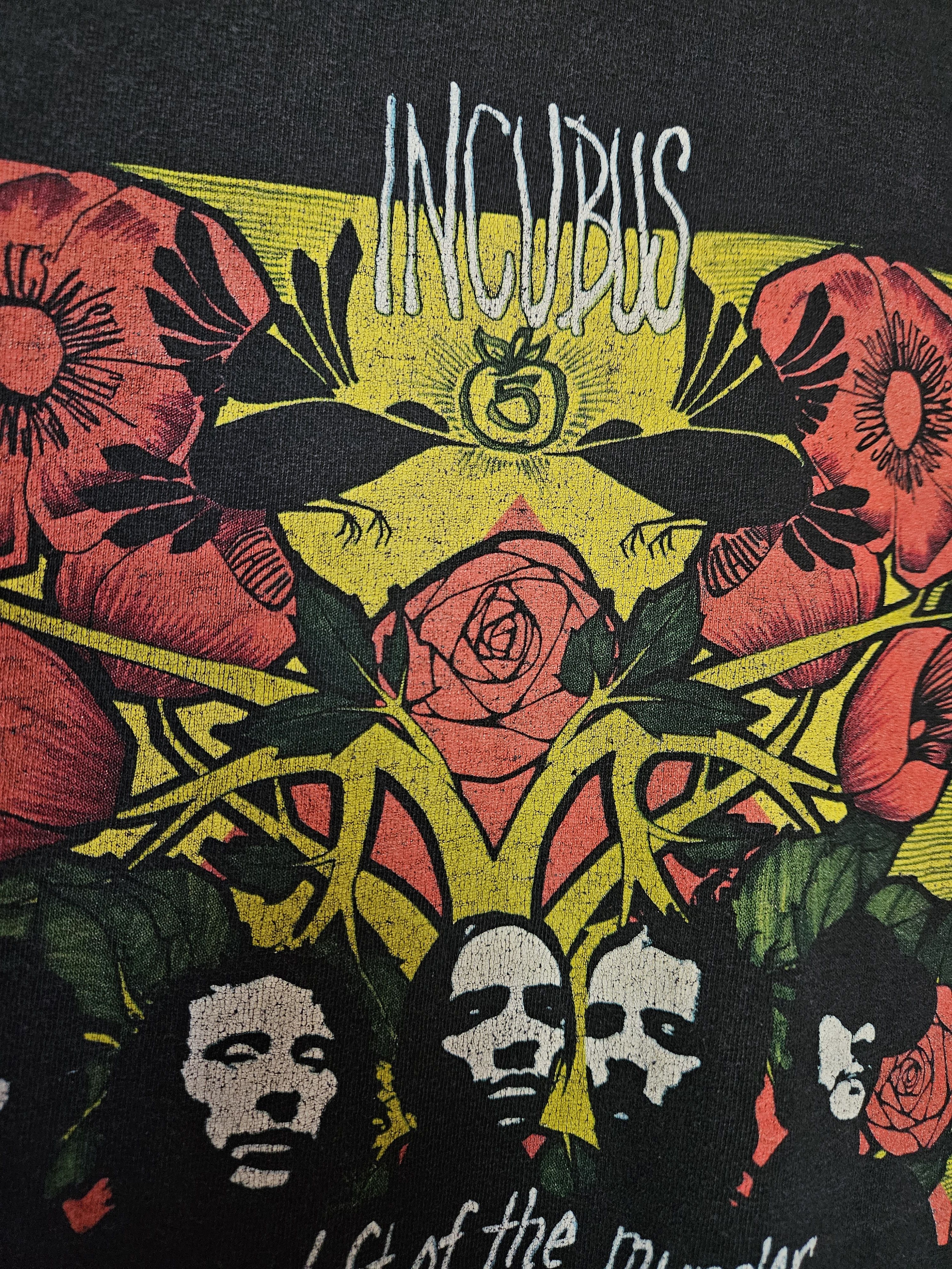 Band Tees Incubus A Crow Left of the Murder 2004 Vintage Shirt Size US XL / EU 56 / 4 - 5 Thumbnail