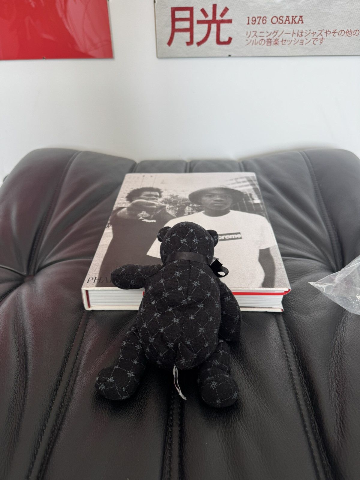 Stussy Stussy monogram ss link teddy bear vintage black rare hype Size ONE SIZE - 4 Thumbnail