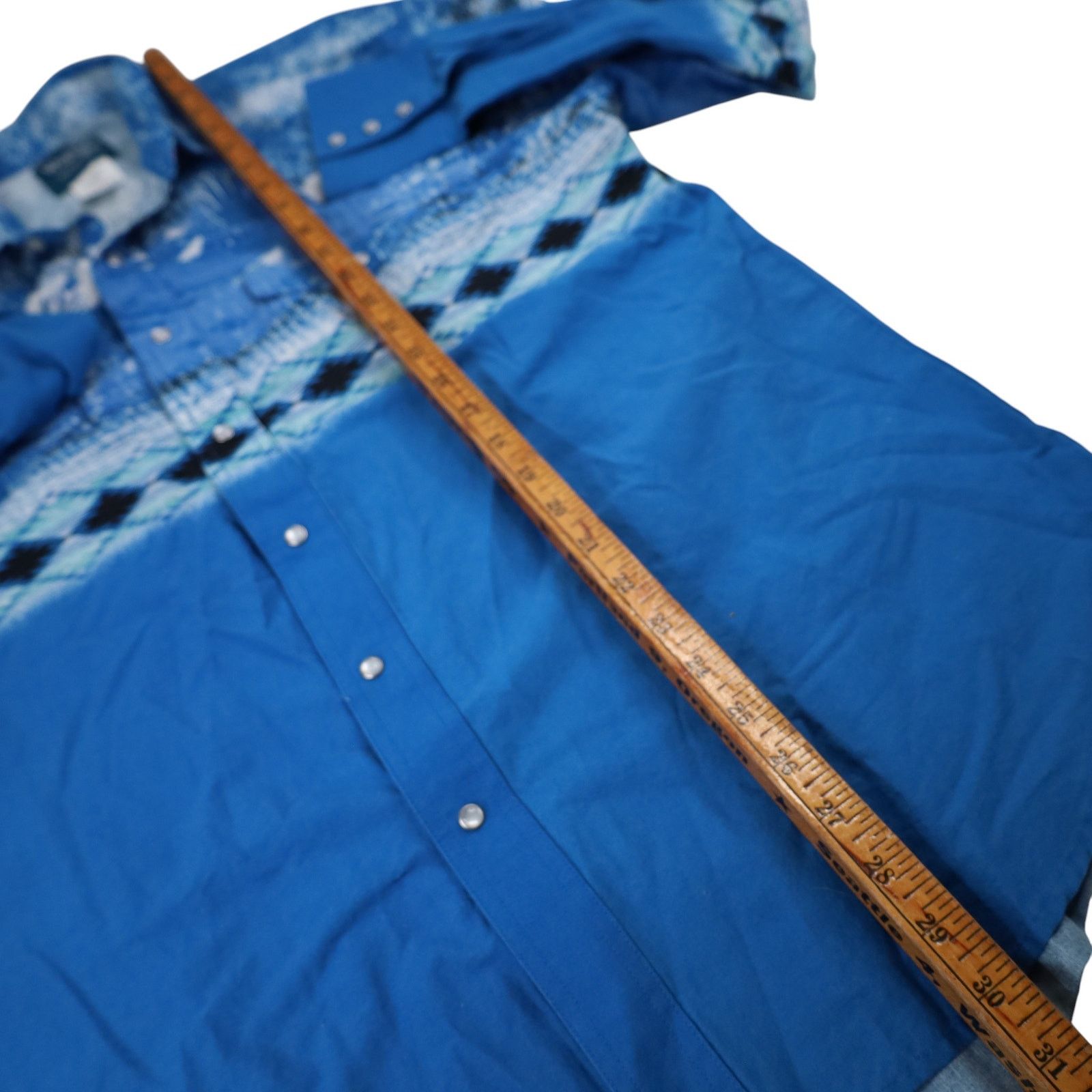 Vintage × Wrangler Vintage Wrangler Aztec Eagle Print Western Button Up Shirt Size US L / EU 52-54 / 3 - 9 Thumbnail