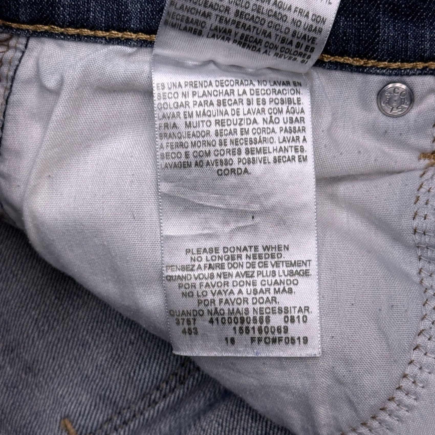 Levi's Levi's 515 Bootcut Jeans Womens 6 Medium Blue Mid Rise Stretch Denim 5-Pocket Classic Size 28" / US 6 / IT 42 - 7 Thumbnail
