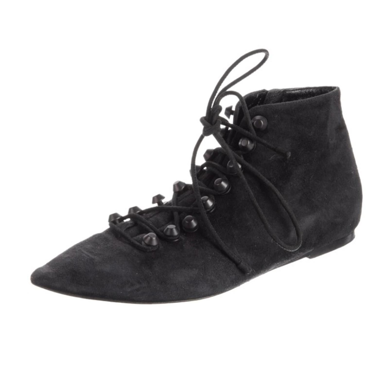 Other Balenciaga Lace Up Booties - SIZE 7 Size US 7 / IT 37 - 2 Thumbnail