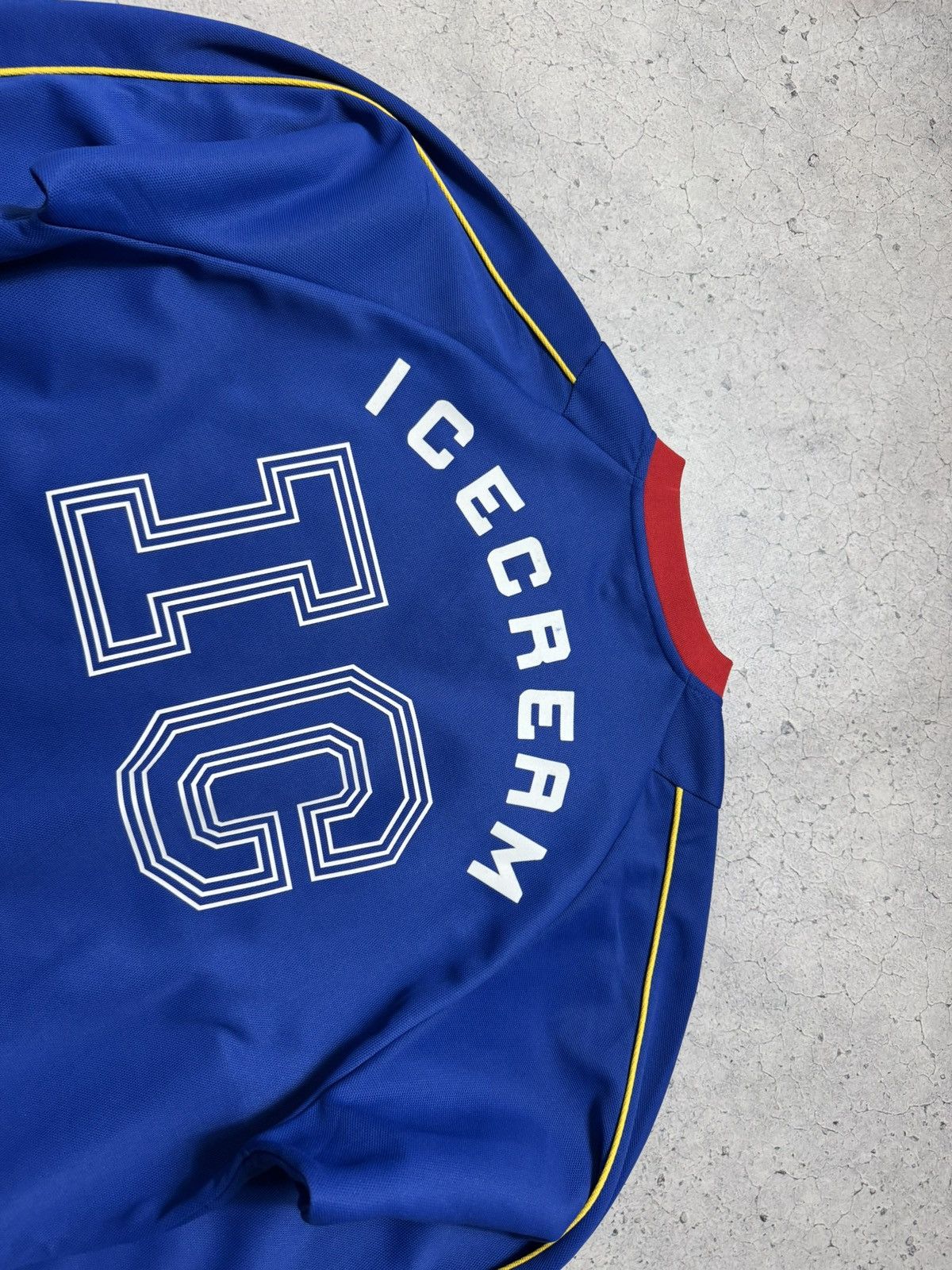 Icecream Icecream #24 New Long Sleeve Football Jersey Size M BBC Size US M / EU 48-50 / 2 - 12 Thumbnail
