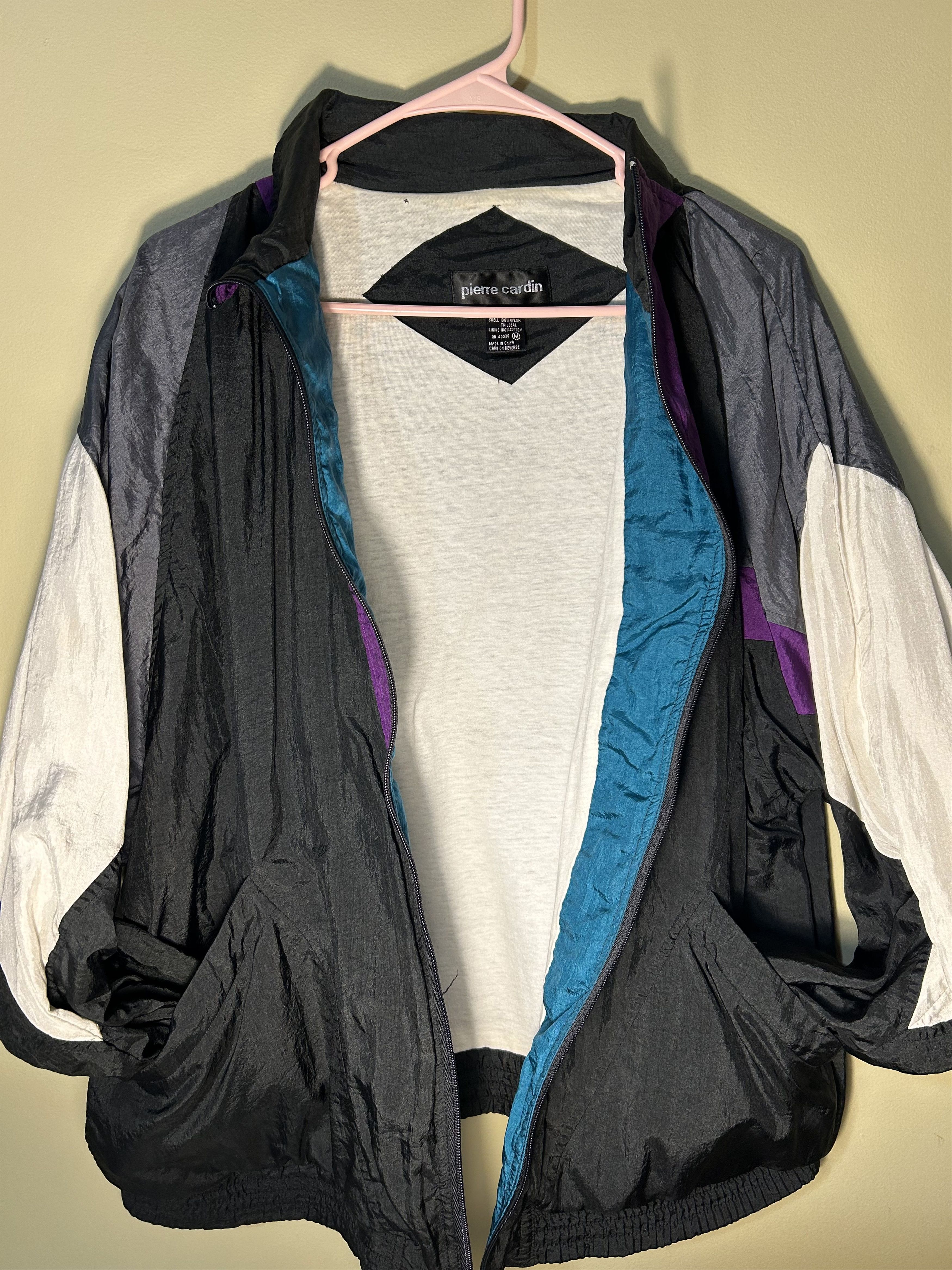 Pierre Cardin Vintage Pierre Cardin Windbreaker Jacket Men's Medium Size US M / EU 48-50 / 2 - 2 Thumbnail